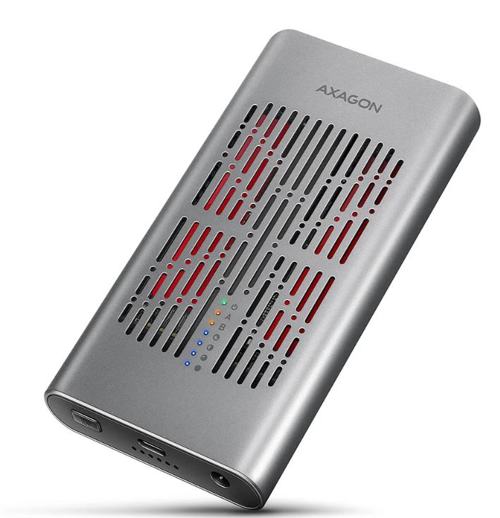 Axagon EEM2-20GD M.2 NVMe USB-C SSD Enclosure