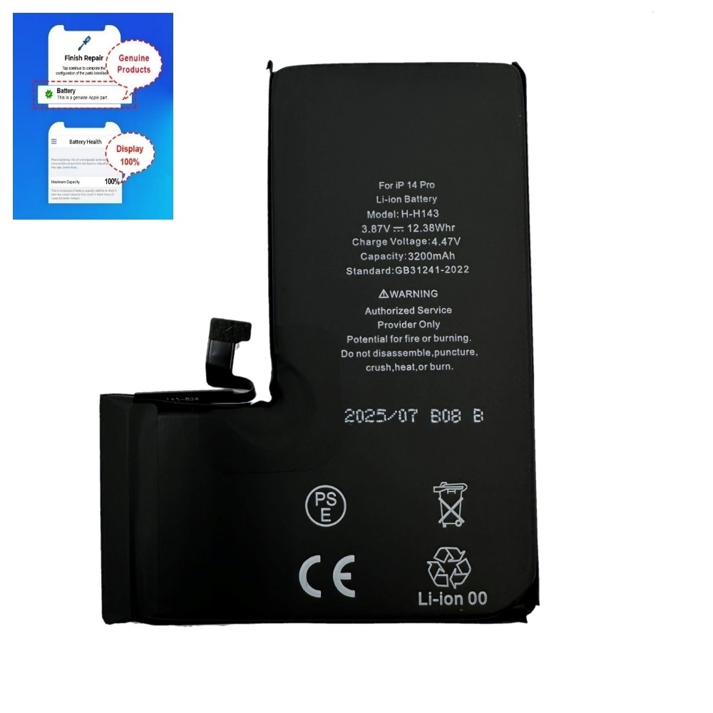 Аккумулятор Apple iPhone 14 Pro 3200mAh Diagnosable OEM