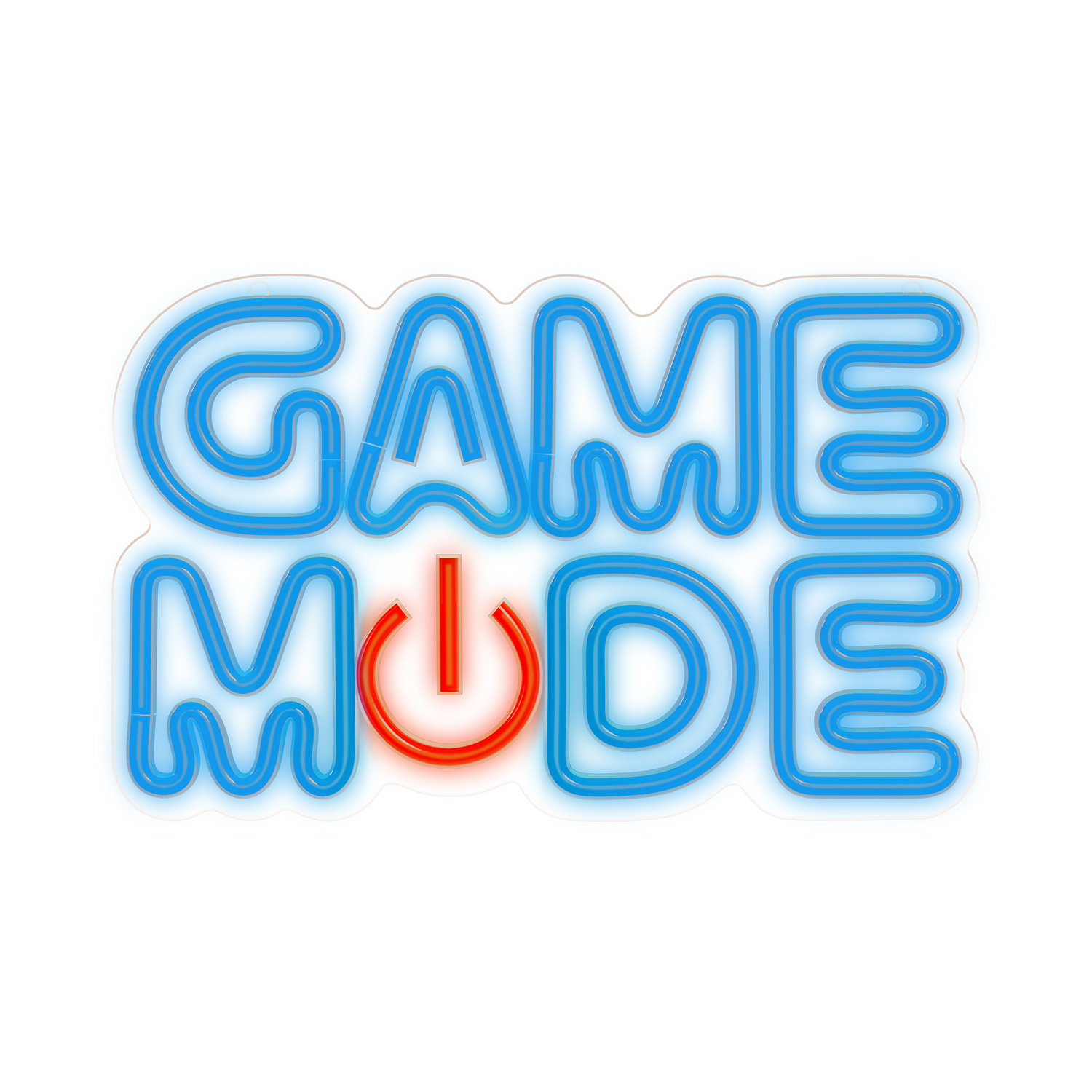 Forever Light Neon Plexi LED Game Mode сине-красный FPNE38