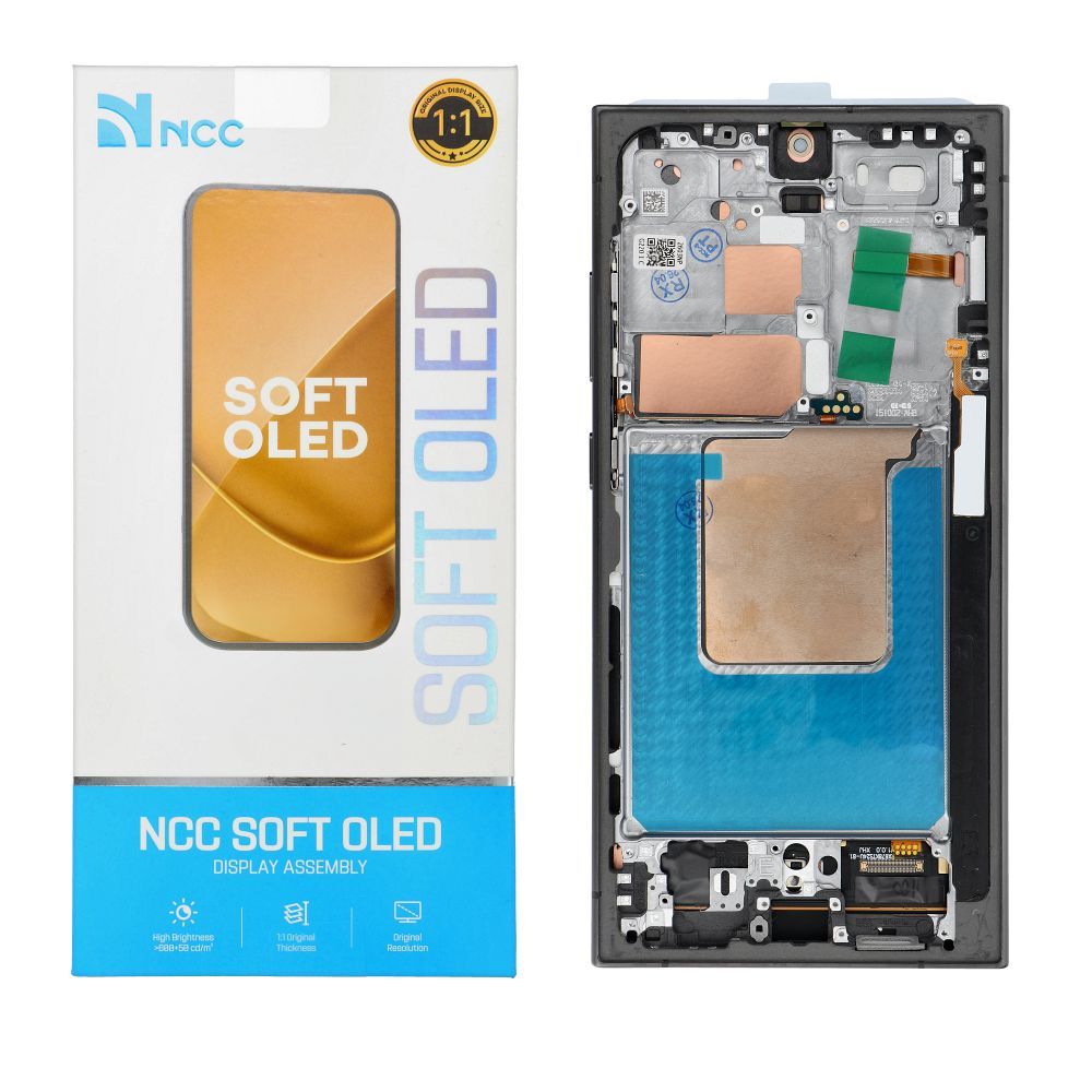 NCC LCD Display for SAMSUNG S24 Ultra S928 Soft Oled