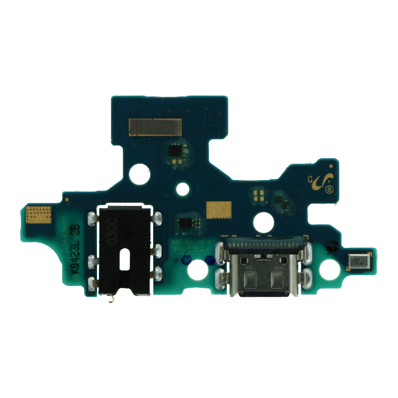 Lanksčioji jungtis Samsung A415 A41 2020 su įkrovimo kontaktu, mikrofonu, ausinių lizdu ORG