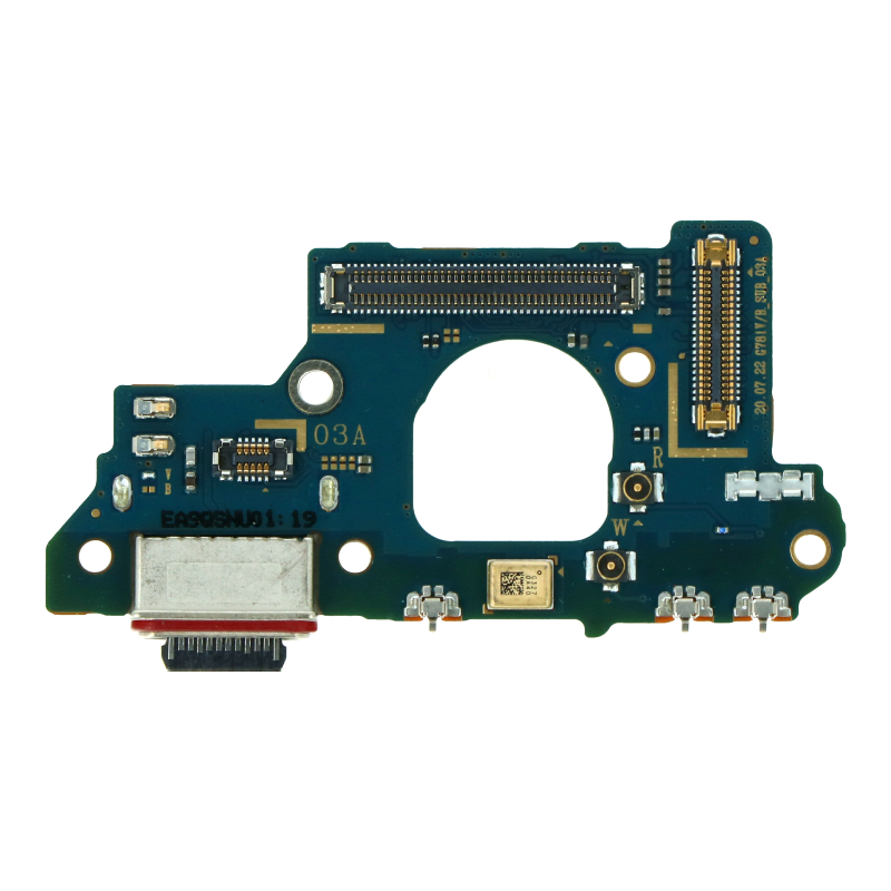 Шлейф Samsung G781 S20 FE 5G (версия 03A) с разъёмом зарядки, микрофоном, разъёмом наушников ORG