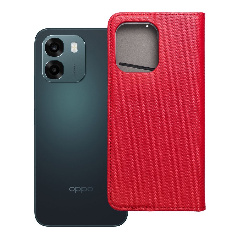 Флип-чехол Oppo A6 Smart Case Book красный