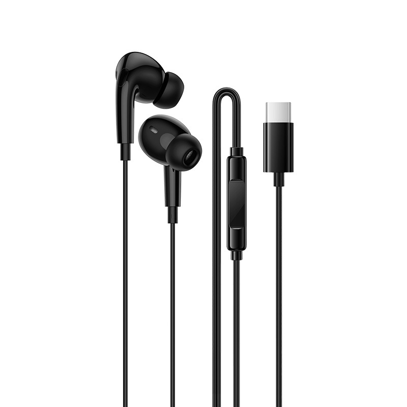 Borofone ausinės BM100 Pro Fuente su mikrofonu Type C (DAC) juodos