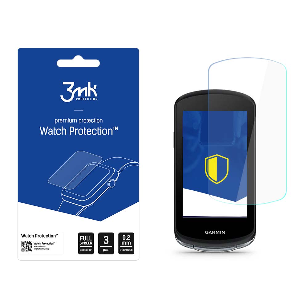 3mk Watch Protection гибридное стекло v. FlexibleGlass Lite на Garmin Edge 1040