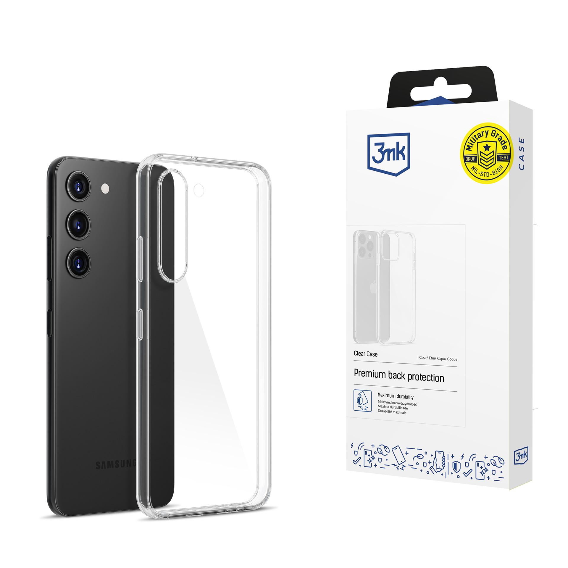 Прозрачный чехол для Samsung Galaxy S23 5G - 3mk