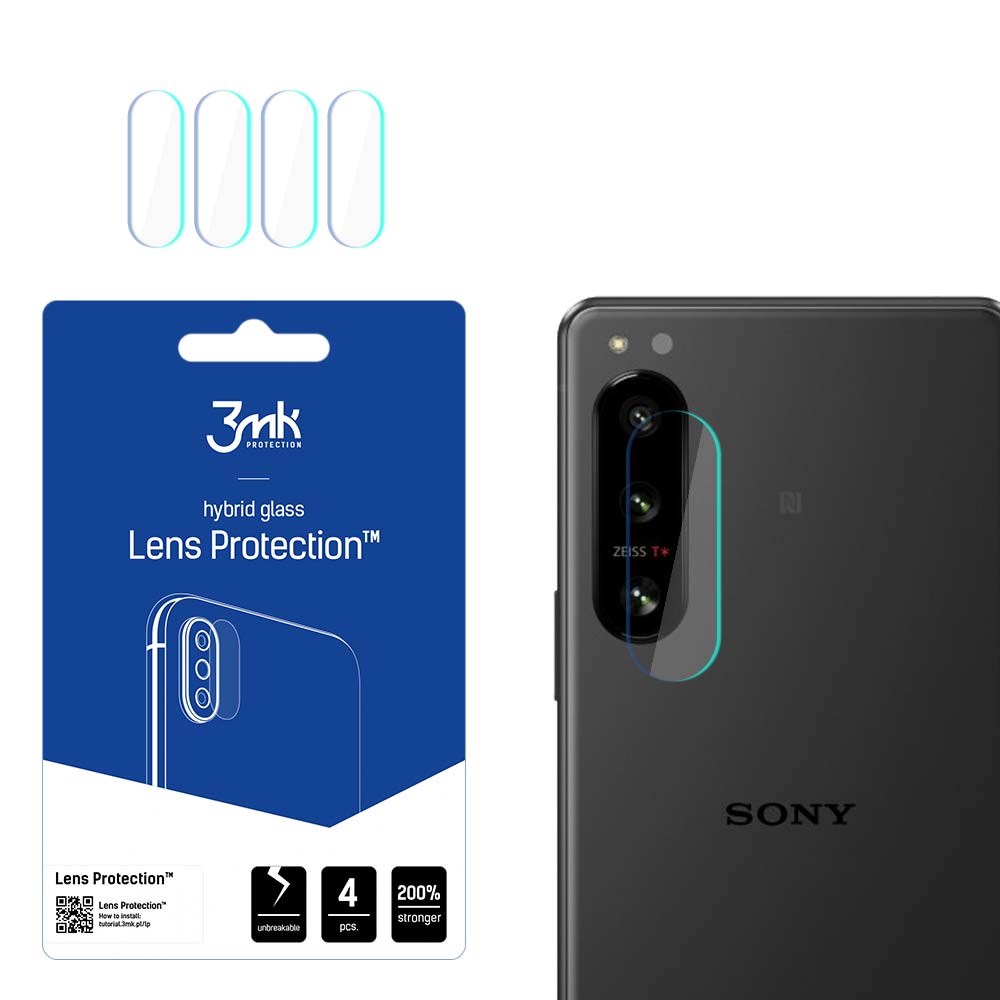 3mk Lens Protection™ hibridinis kameros objektyvo stiklas Sony Xperia 5 IV