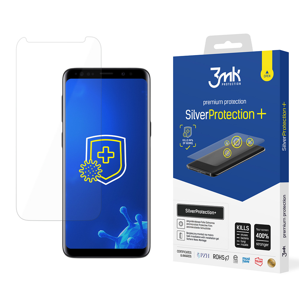 3mk SilverProtection+ apsauginė plėvelė Samsung Galaxy S9