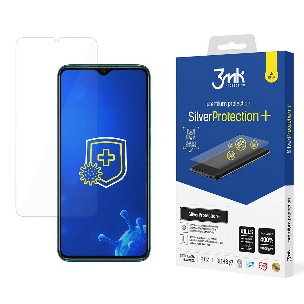 3mk SilverProtection+ apsauginė plėvelė Xiaomi Redmi Note 8 Pro