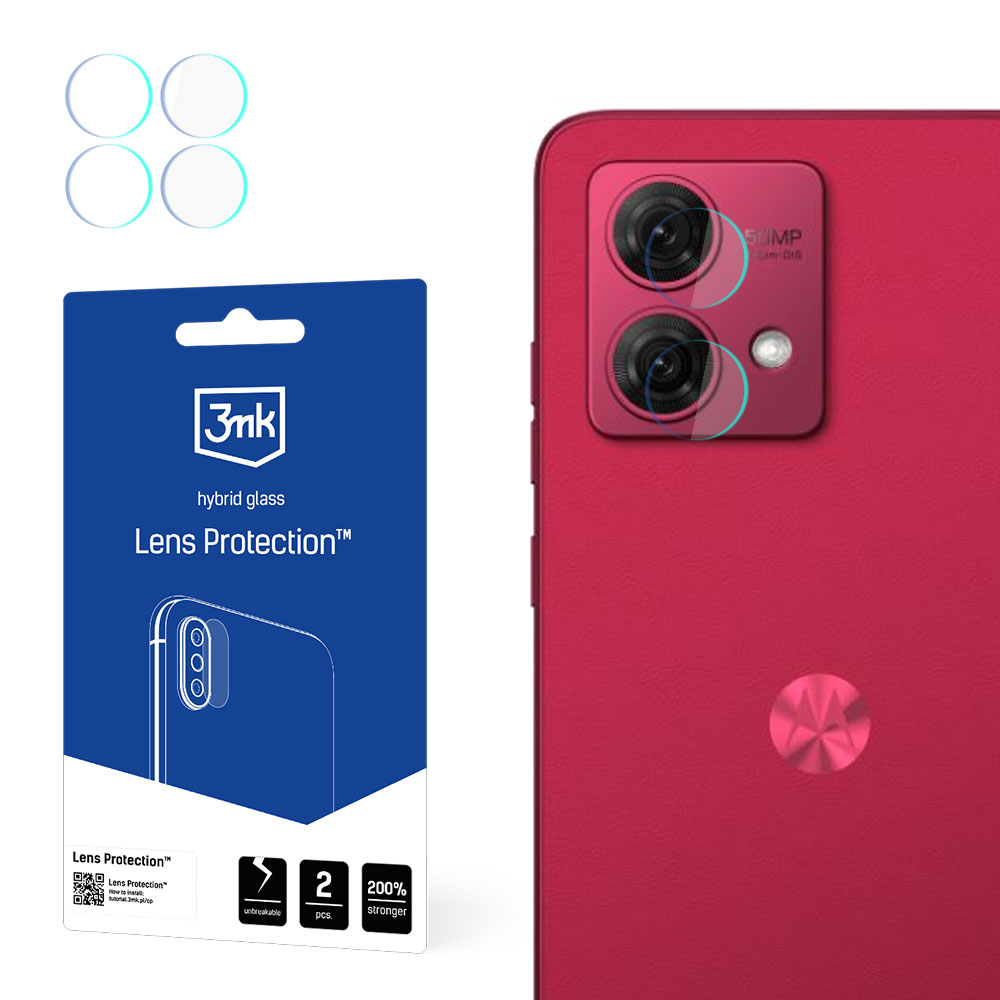 Motorola Moto G84 5G - 3mk objektyvo apsauga