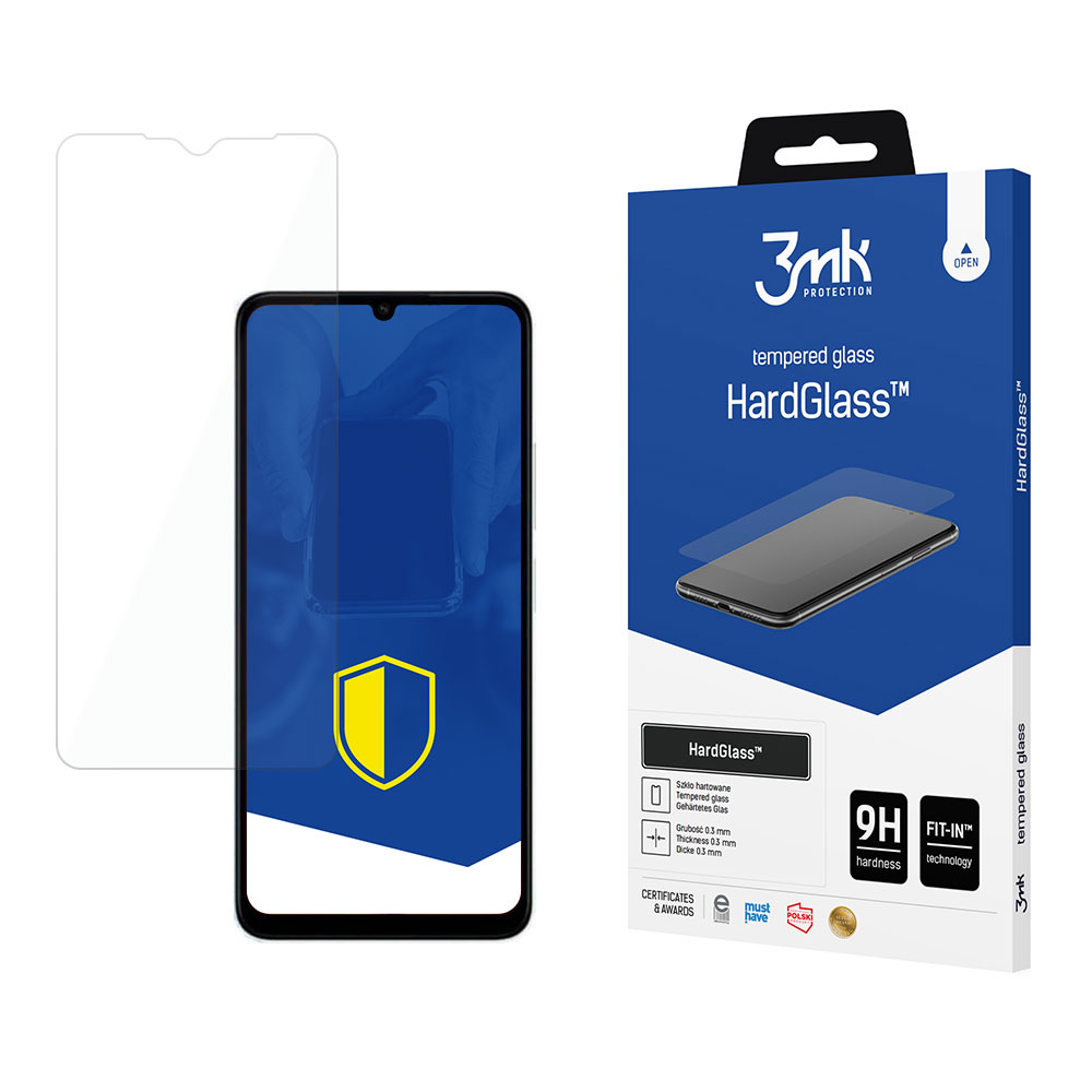 9H 3mk HardGlass™ стекло на Redmi 13C / Poco C65