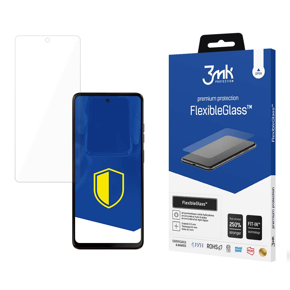 3mk FlexibleGlass™ hibridinis stiklas Motorola Moto G04 (m)