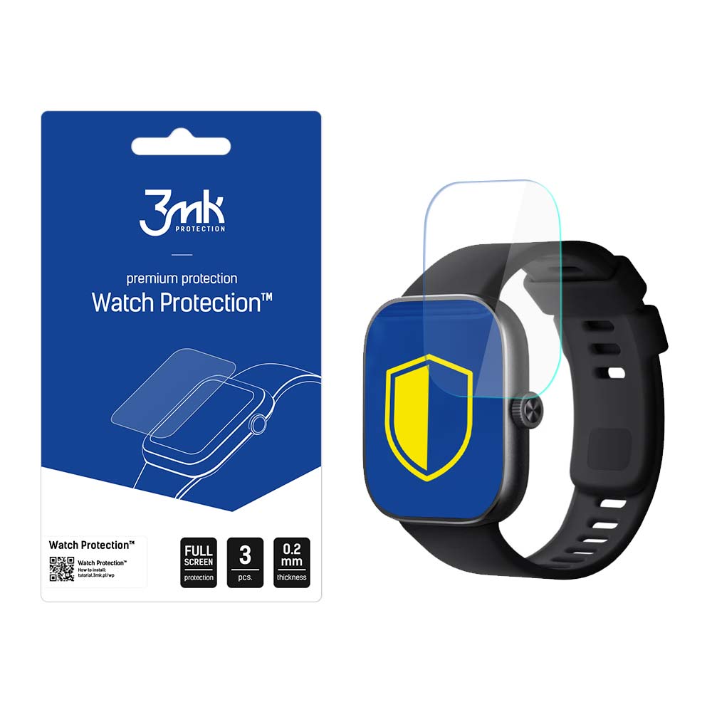 Гибридное стекло 3mk Watch Protection™ v. FlexibleGlass Lite для Xiaomi Redmi Watch 4