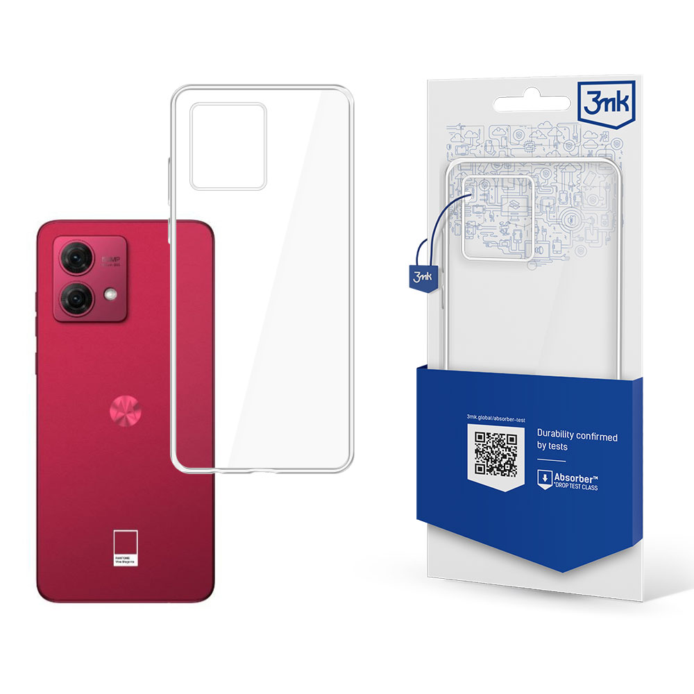 3mk Clear Case dėklas Motorola Moto G84 5G - skaidrus