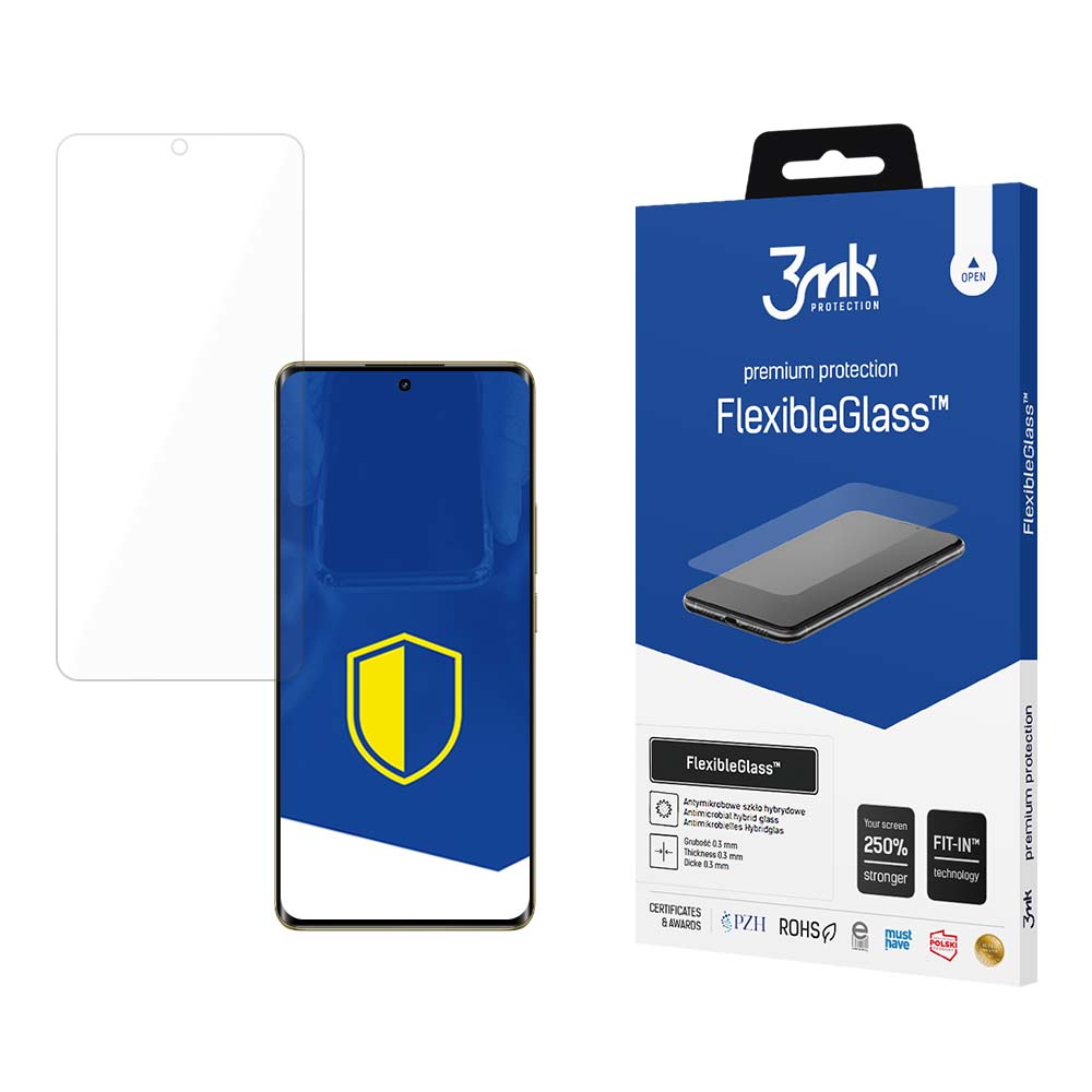Гибридное стекло 3mk FlexibleGlass для Realme 12 5G
