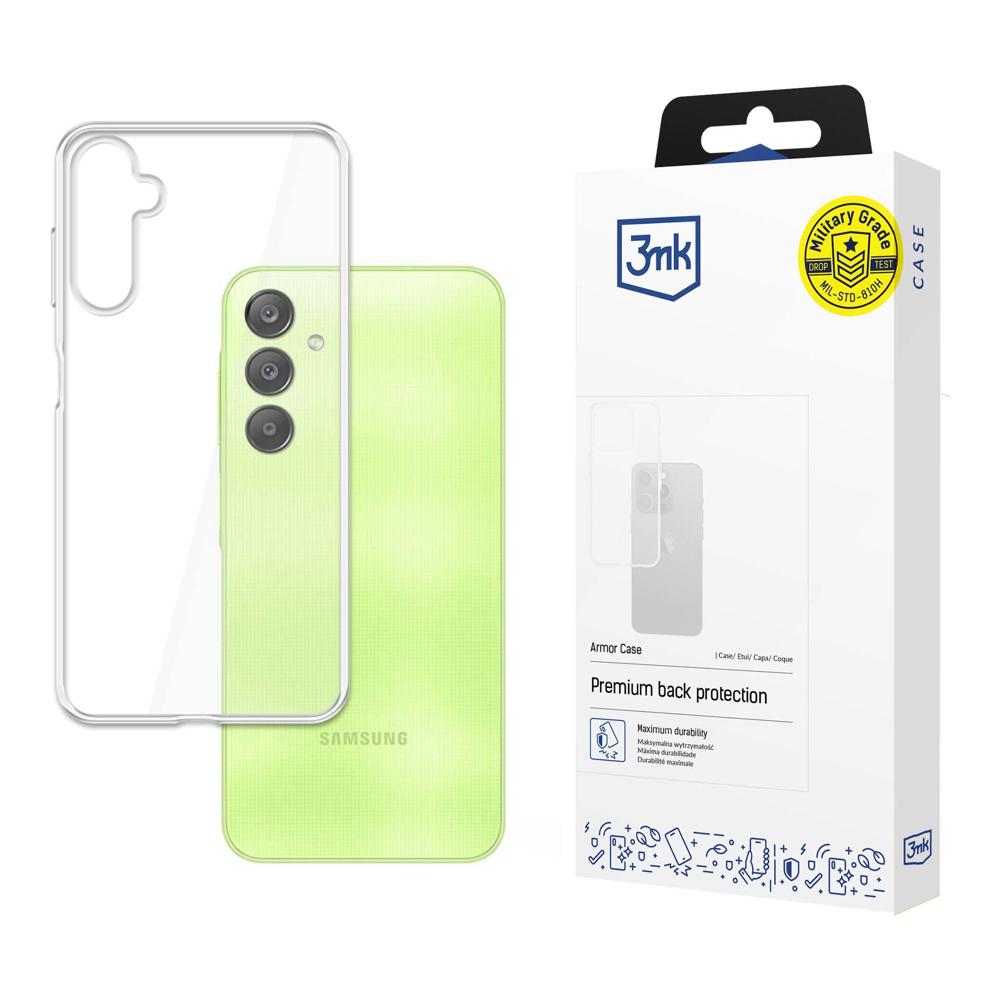 3mk Armor dėklas telefonui Samsung Galaxy A15 5G - skaidrus
