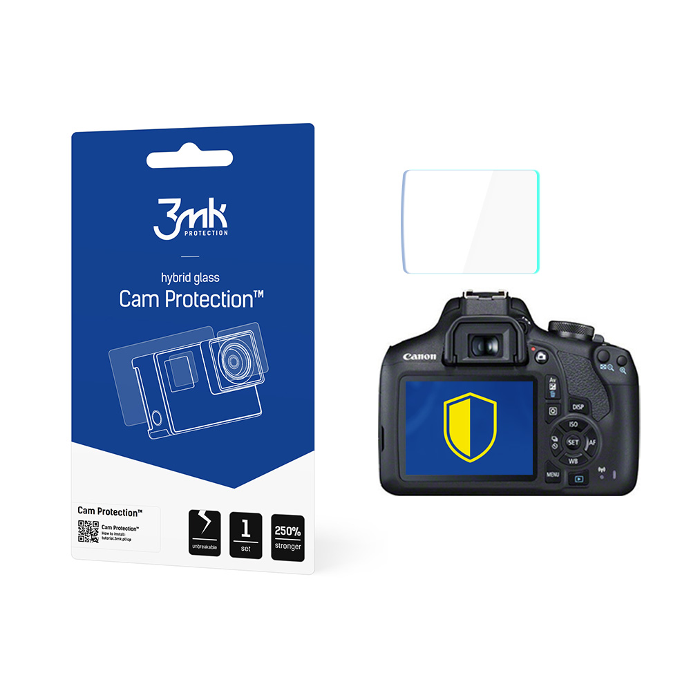 3mk Cam Protection защитное стекло Canon EOS 2000D