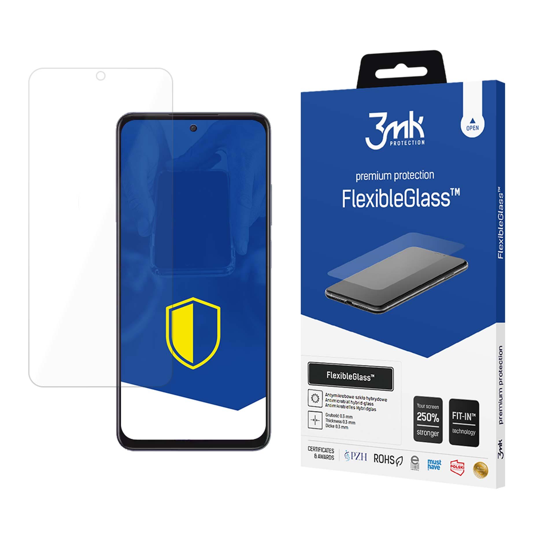 Hibridinis stiklas 3mk FlexibleGlass™ Oppo A3 Pro 5G / Energy