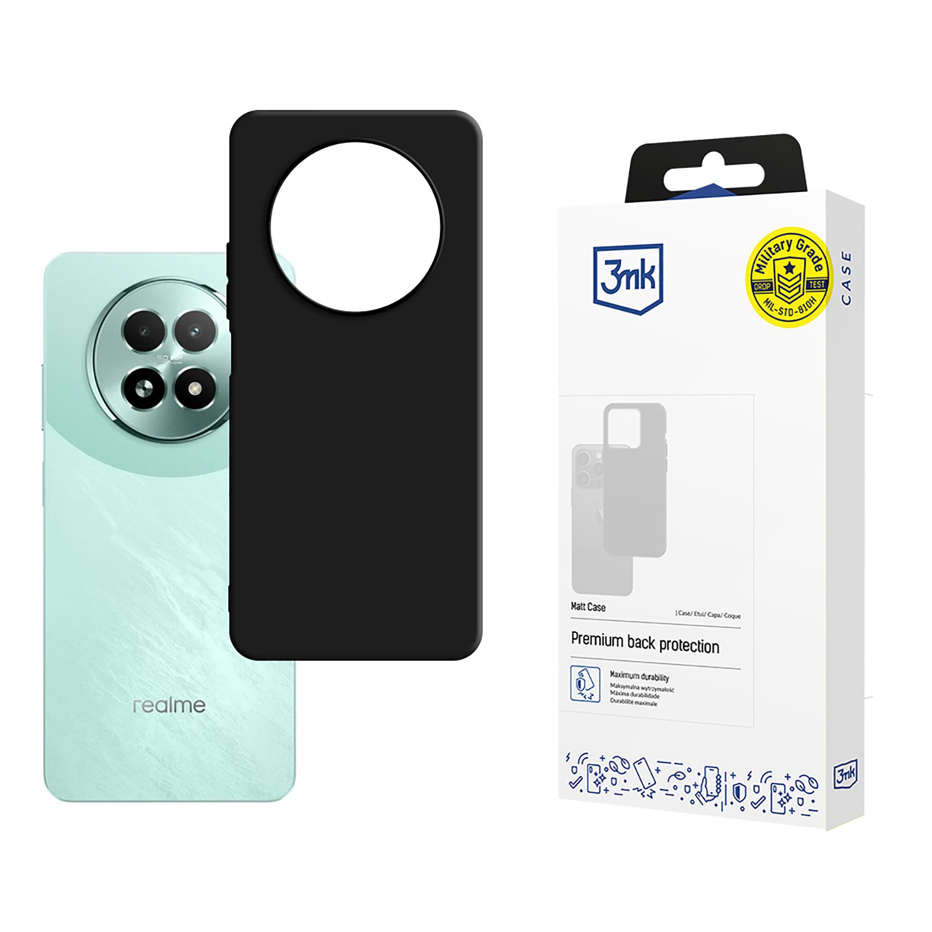 3mk Matinis dėklas Realme 13 5G - juodas