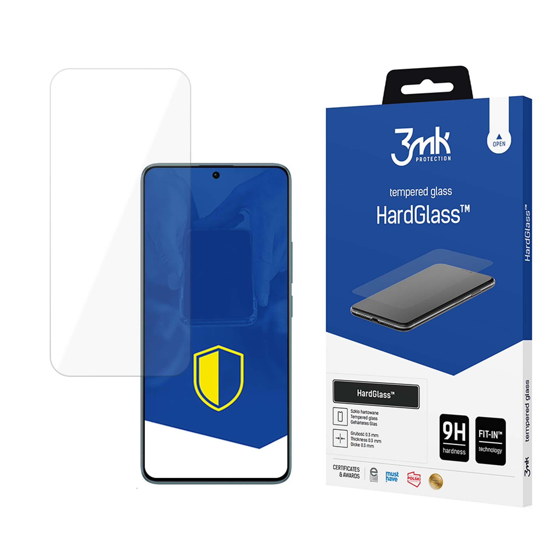 Grūdintas stiklas 3mk HardGlass™ Xiaomi Redmi Note 13 Pro 5G