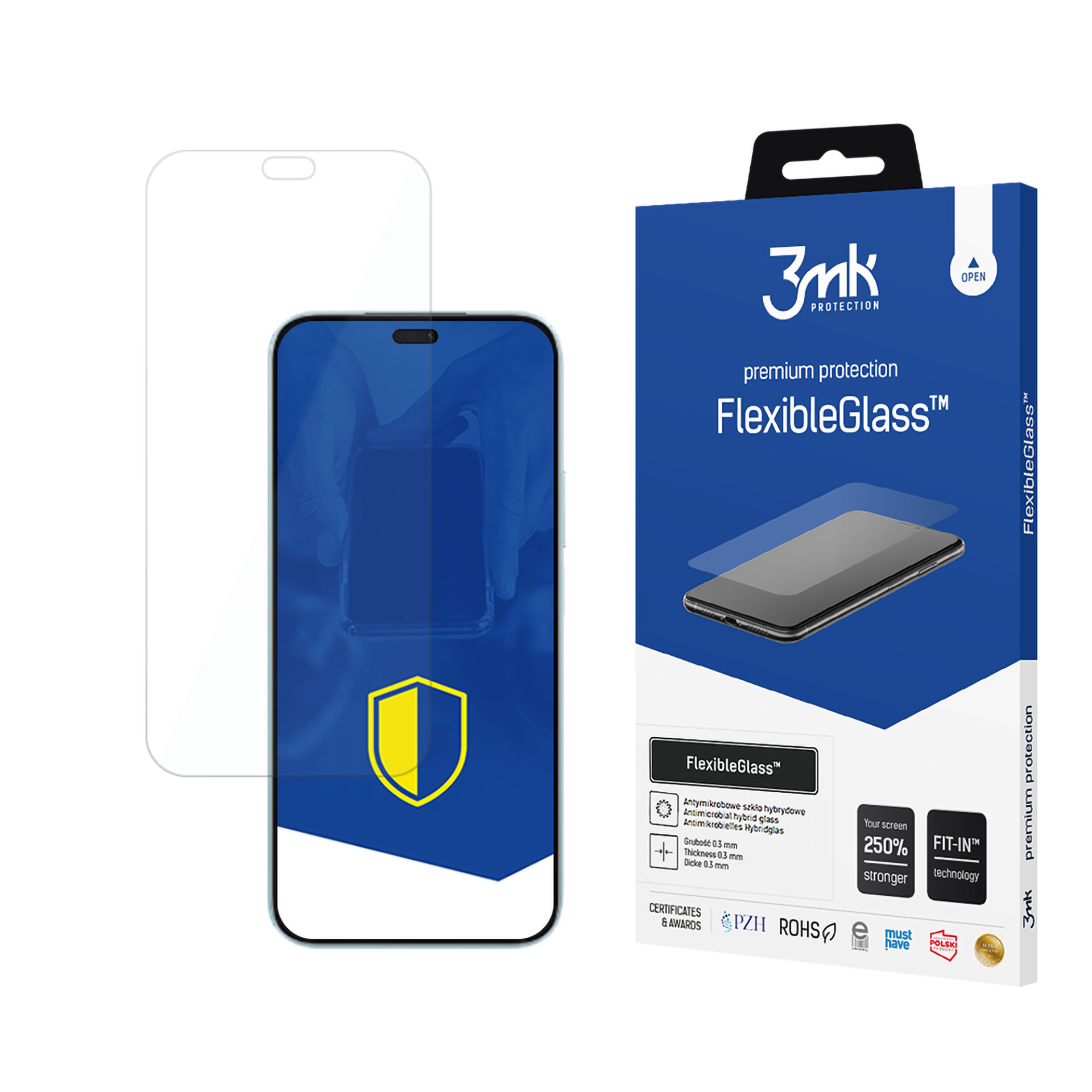 Закалённое стекло 3mk FlexibleGlass для Honor 200 Lite