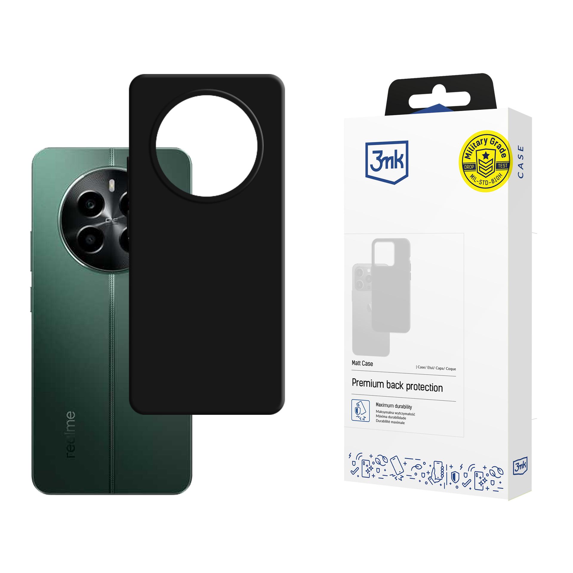 3mk Matt Case for Realme 13 4G - black
