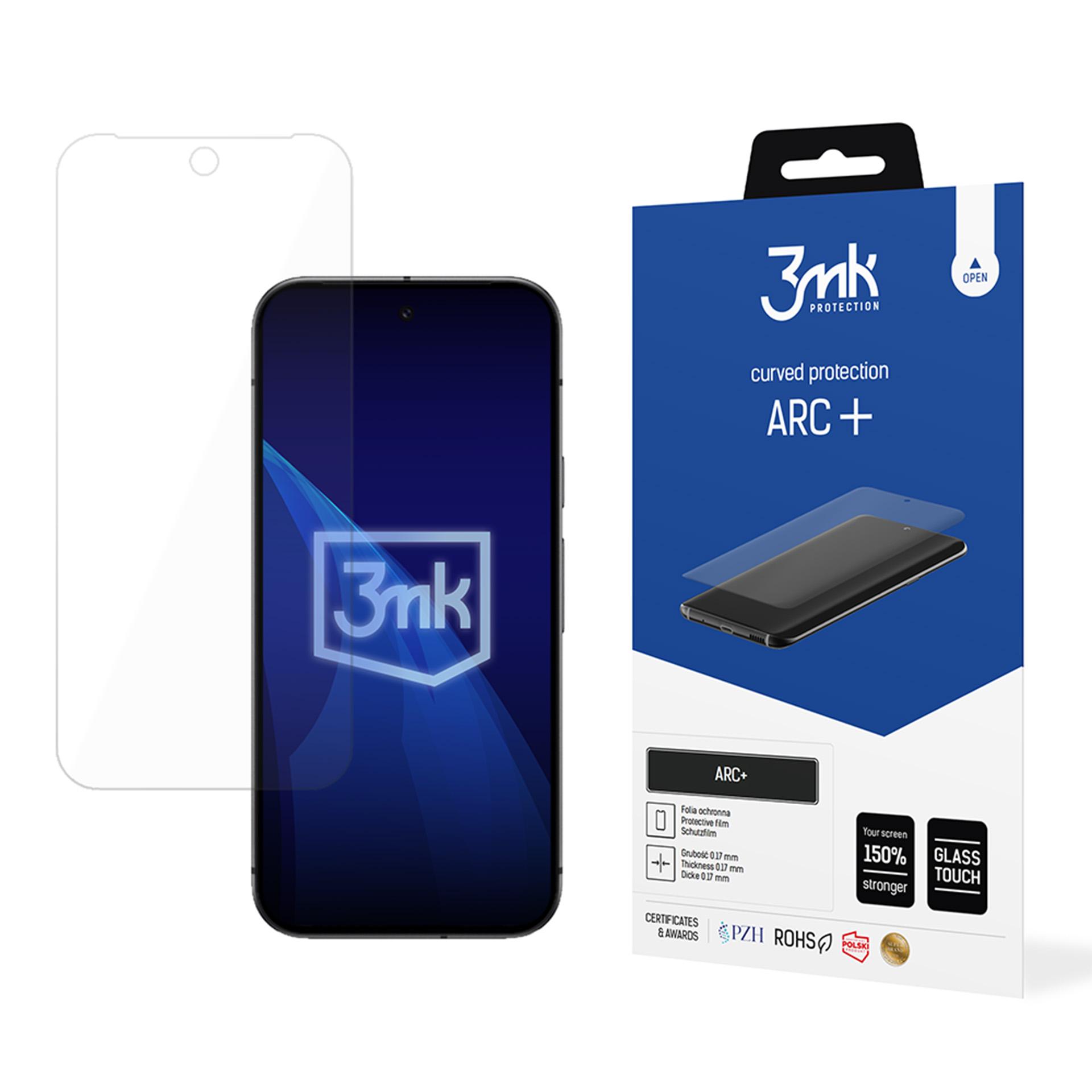 3mk ARC+ apsauginis stikliukas Google Pixel 9A