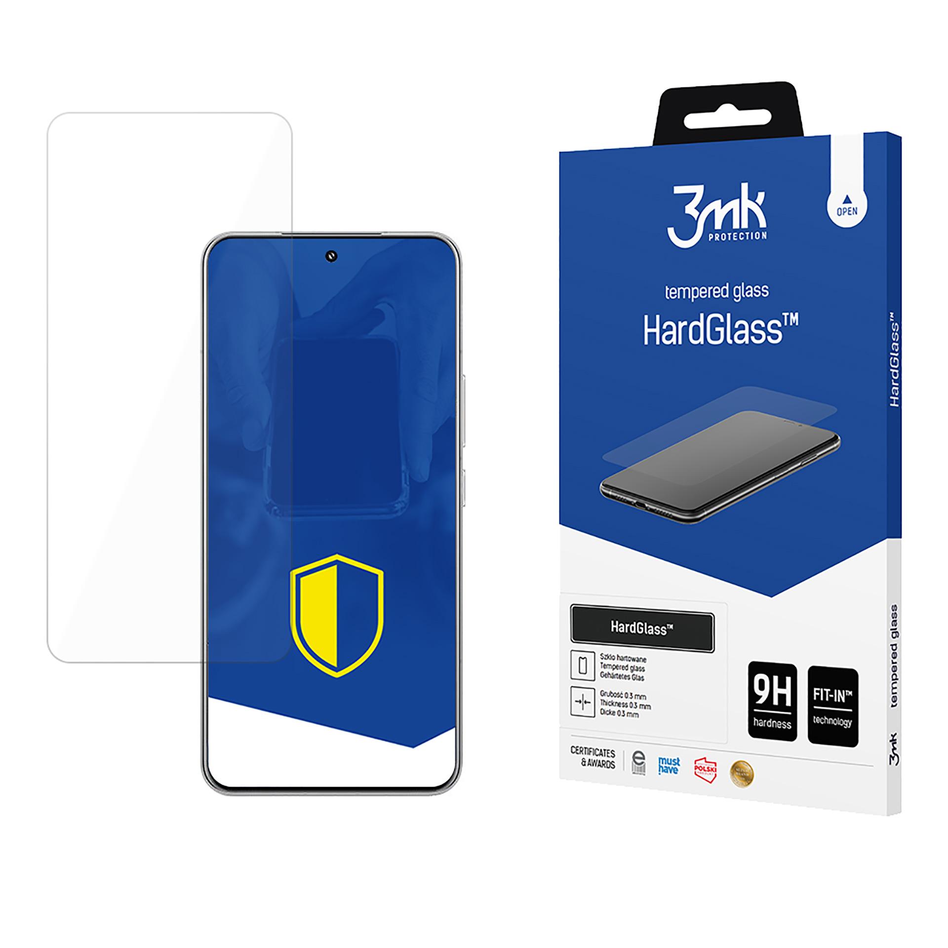 Tempered glass 3mk HardGlass for Xiaomi 15