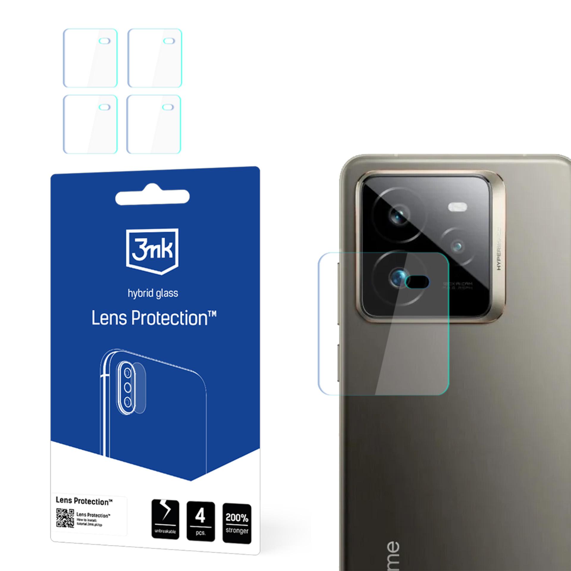 Hibridinis stiklas kameros objektyvui 3mk objektyvo apsauga Realme GT7 Pro