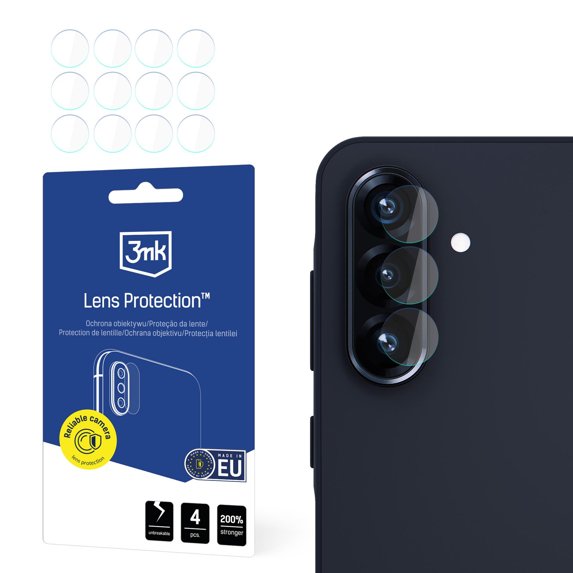 Hibridinis stiklas kameros objektyvui 3mk objektyvo apsauga Samsung Galaxy A36 5G