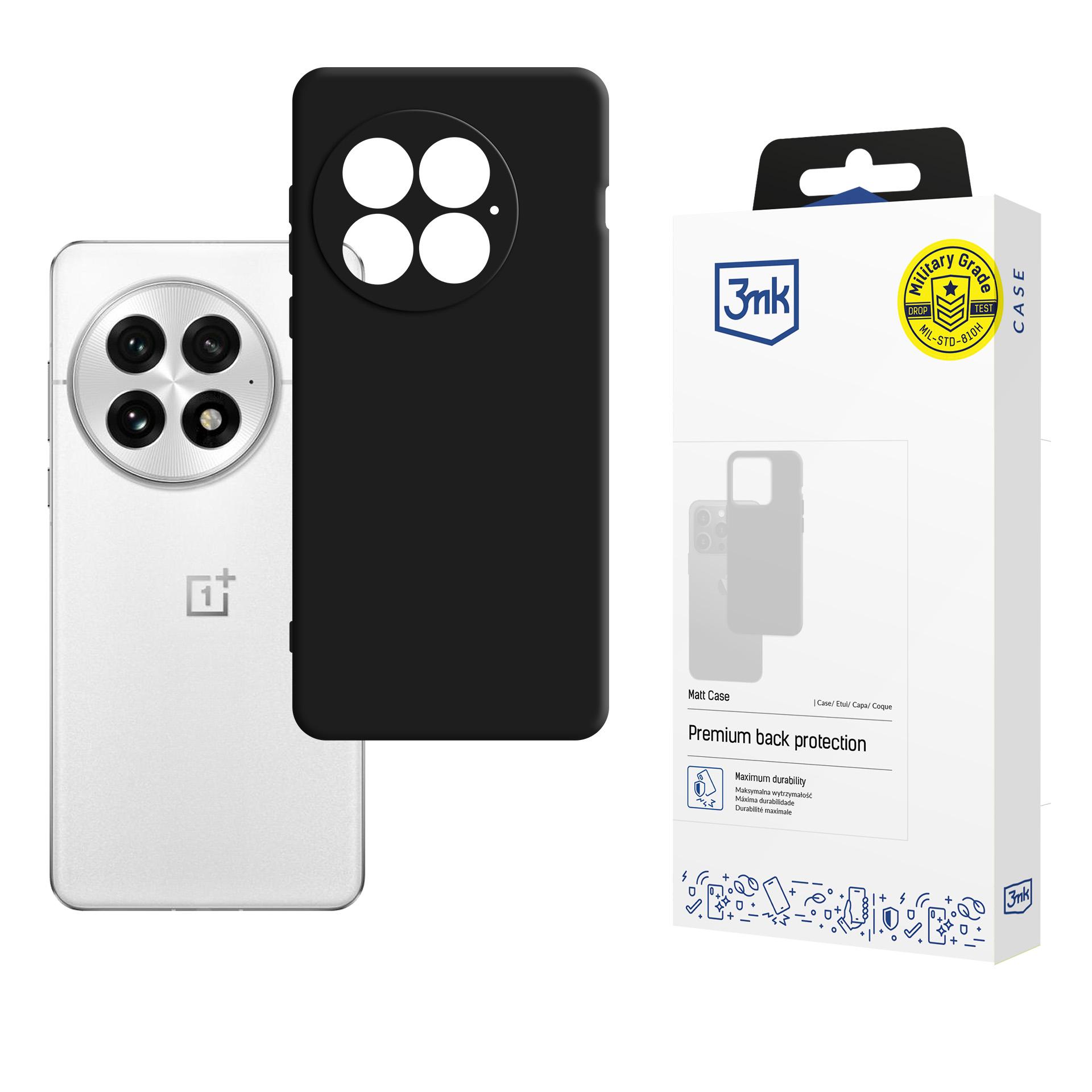 3mk Matinis dėklas OnePlus 13 - juodas