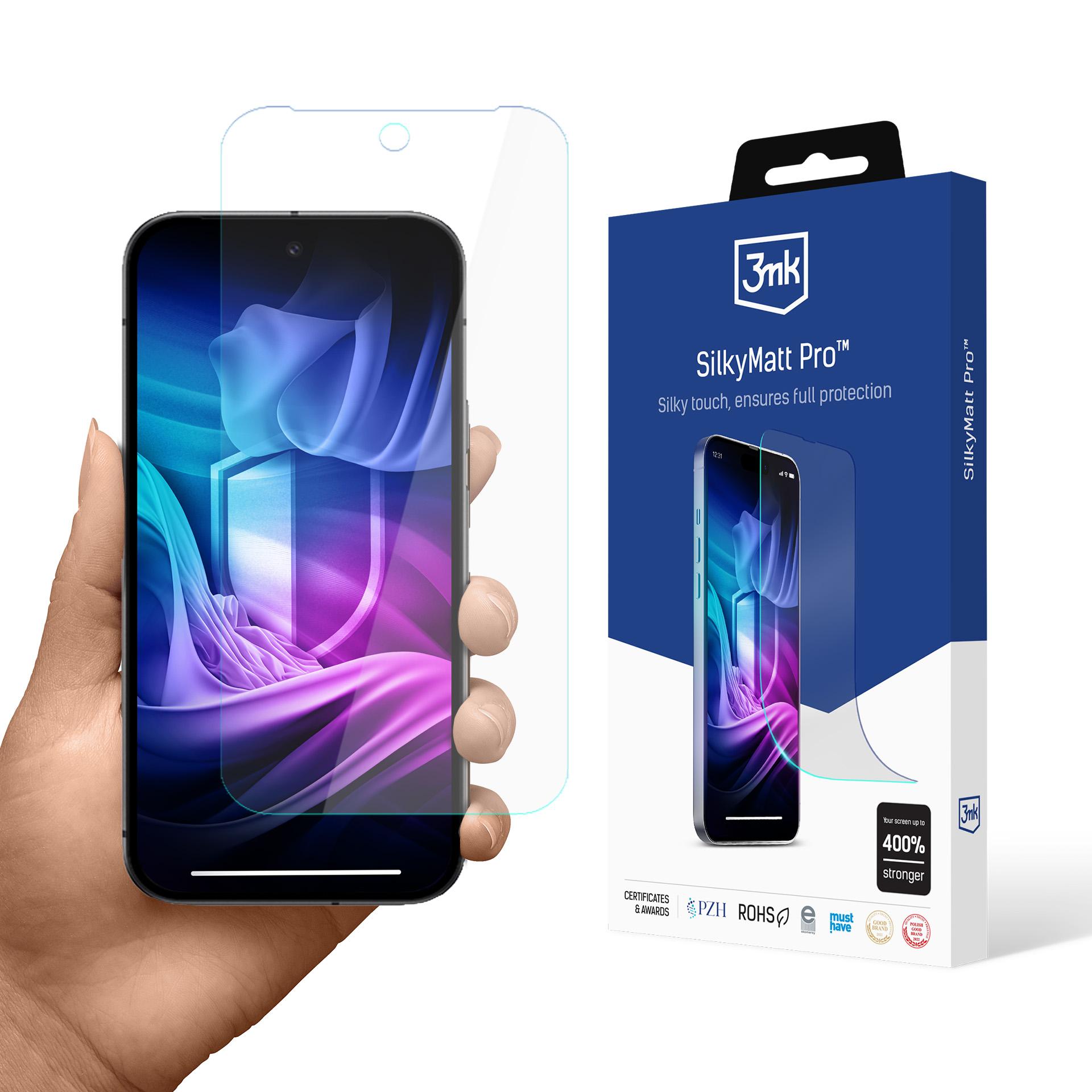 3mk Silky Matt Pro apsauginis stikliukas Google Pixel 9A