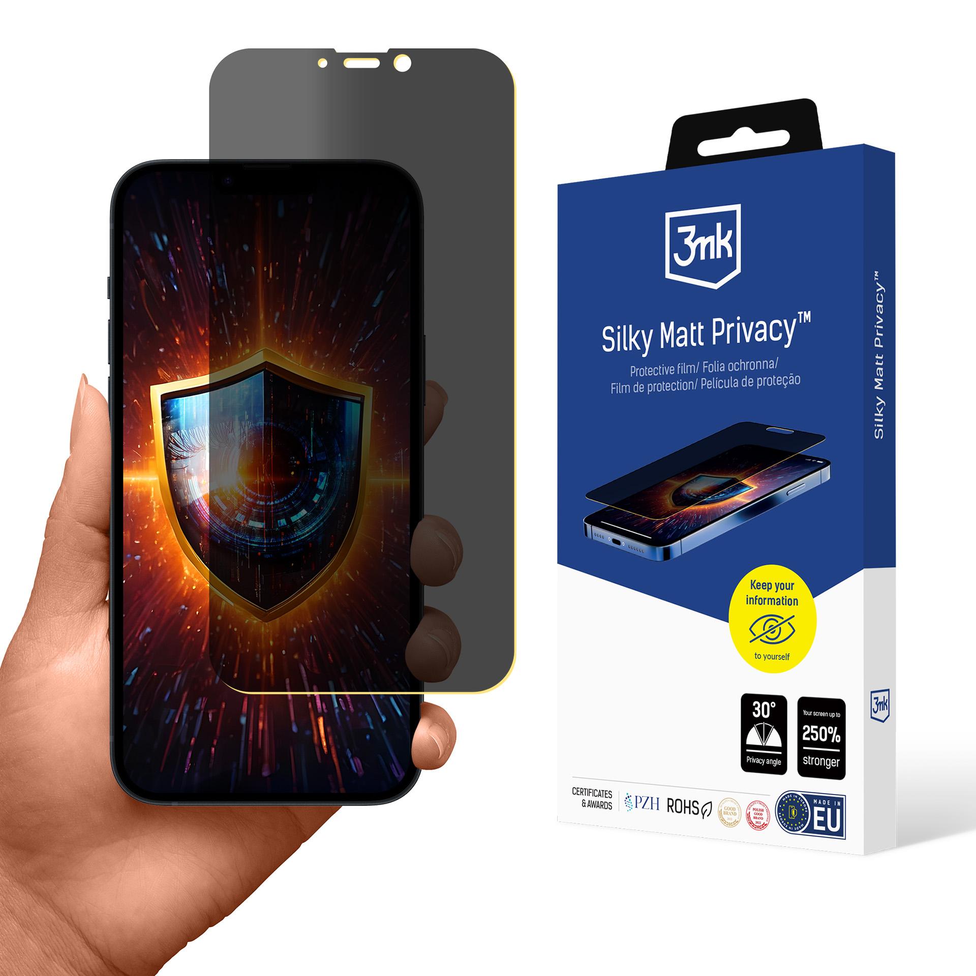 3mk Silky Matt Privacy матовое защитное стекло Apple iPhone 14 Plus