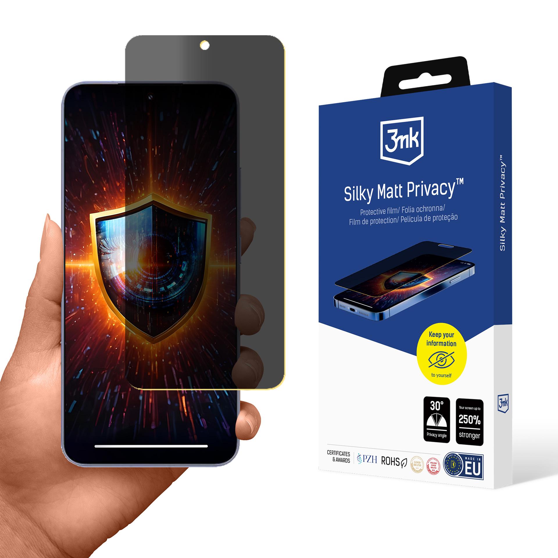 3mk Silky Matt Privacy privatumo ekrano apsauga Xiaomi 15