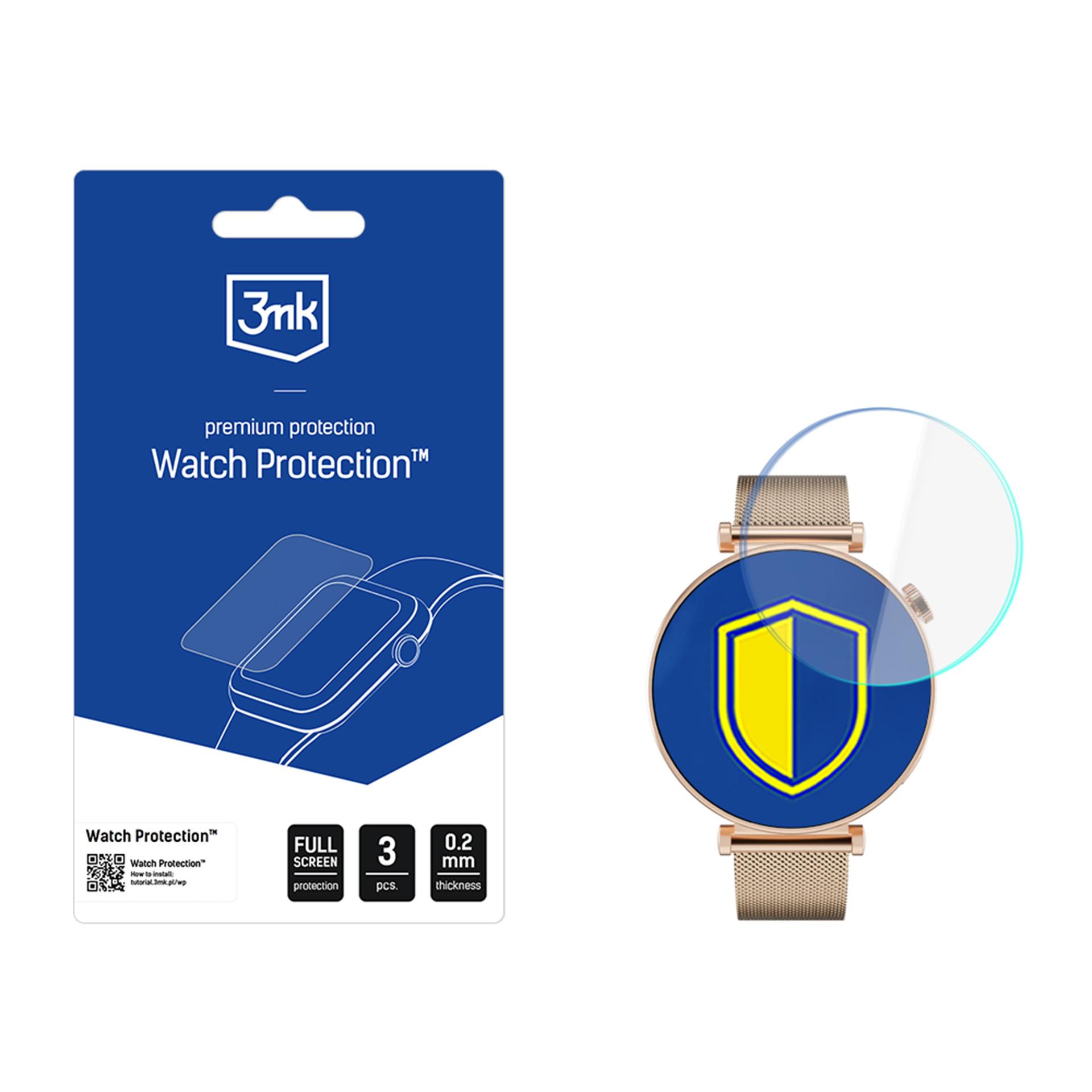 3mk Watch Protection ARC защита экрана умных часов Garett Rose