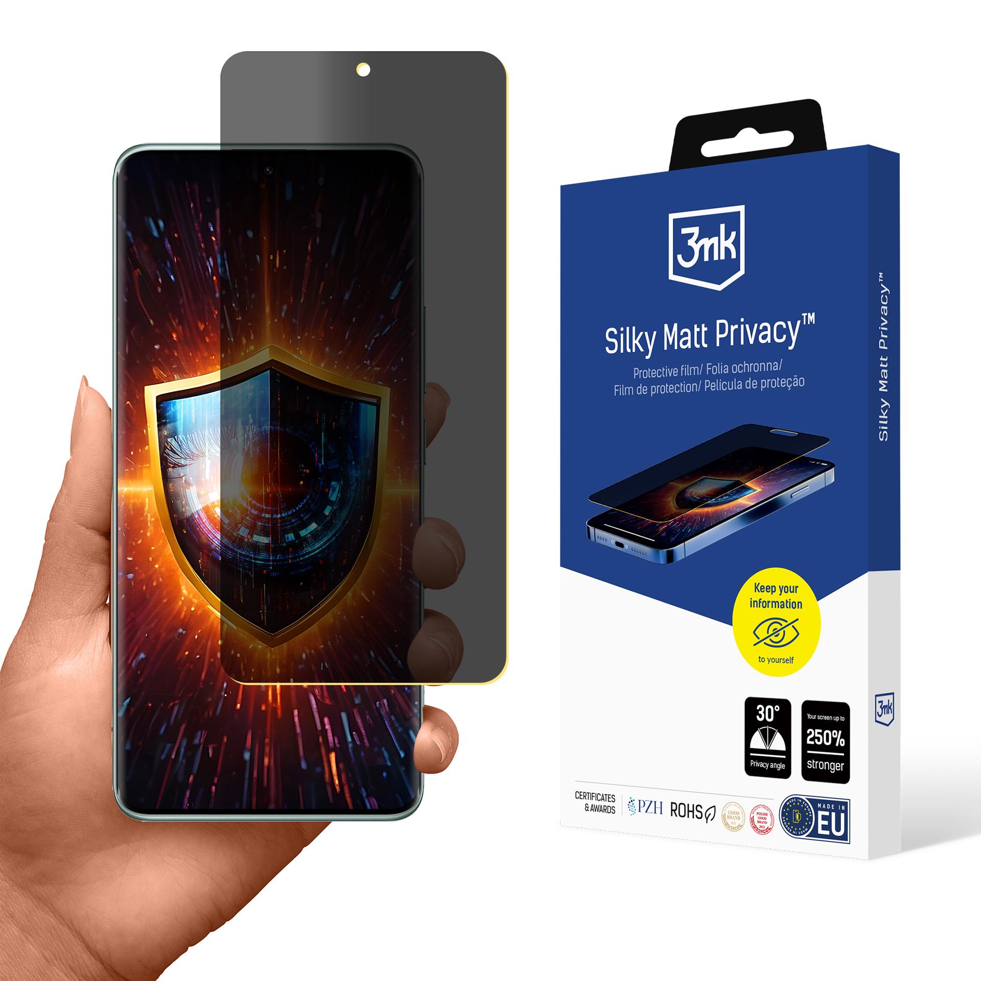 3mk Silky Matt Privacy пленка для конфиденциальности Xiaomi Redmi Note 14 Pro+