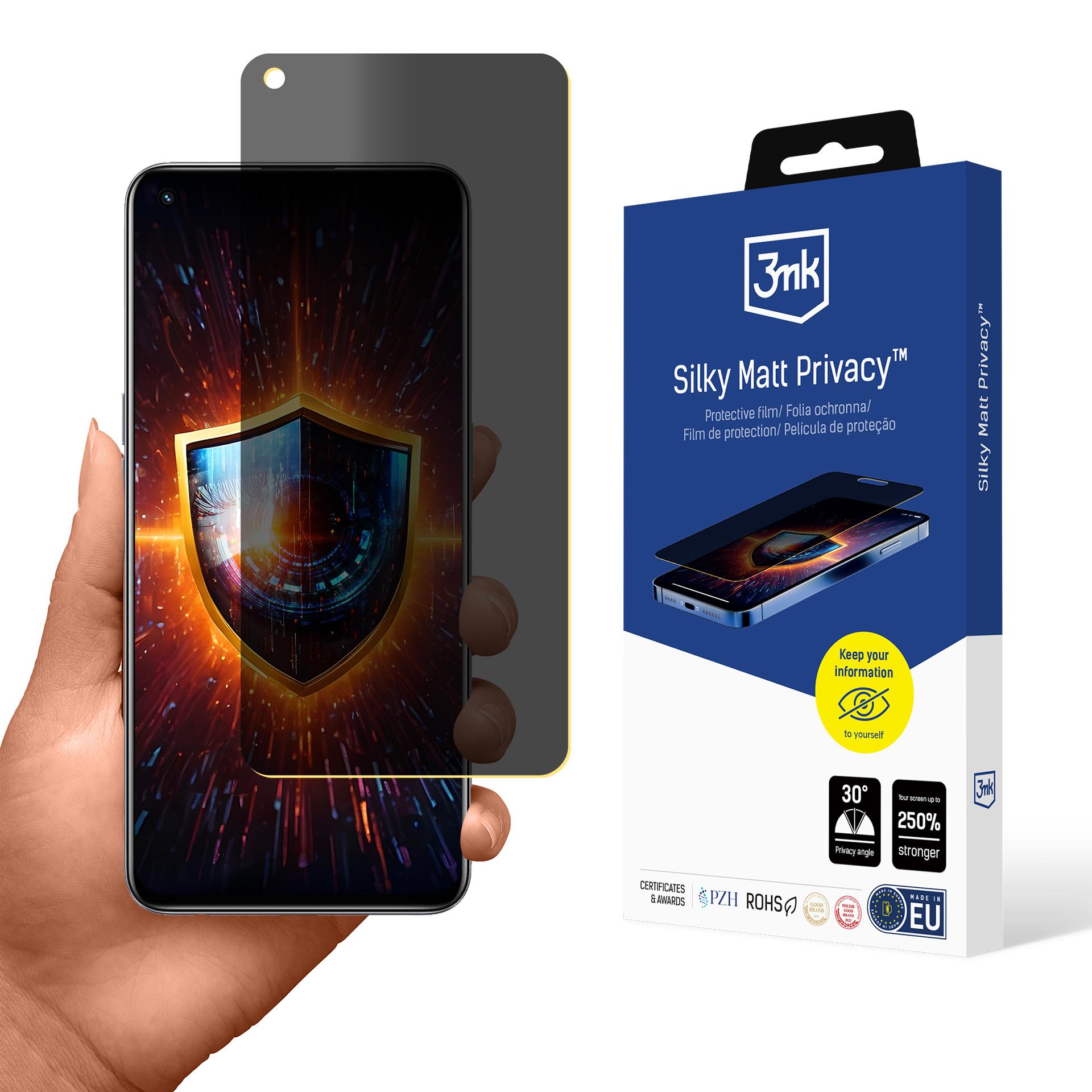 3mk Silky Matt Privacy privatumo ekrano apsauga Realme GT Master