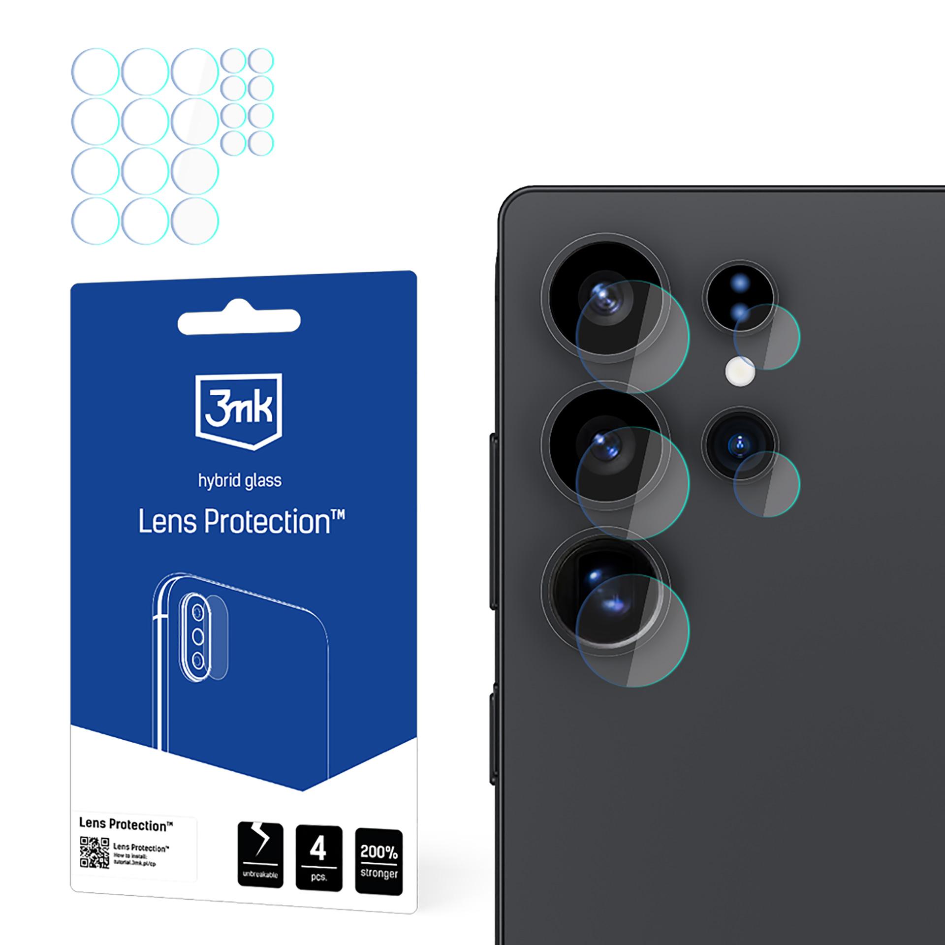 Защитное стекло камеры 3mk Lens Protection для Samsung Galaxy S25 Ultra