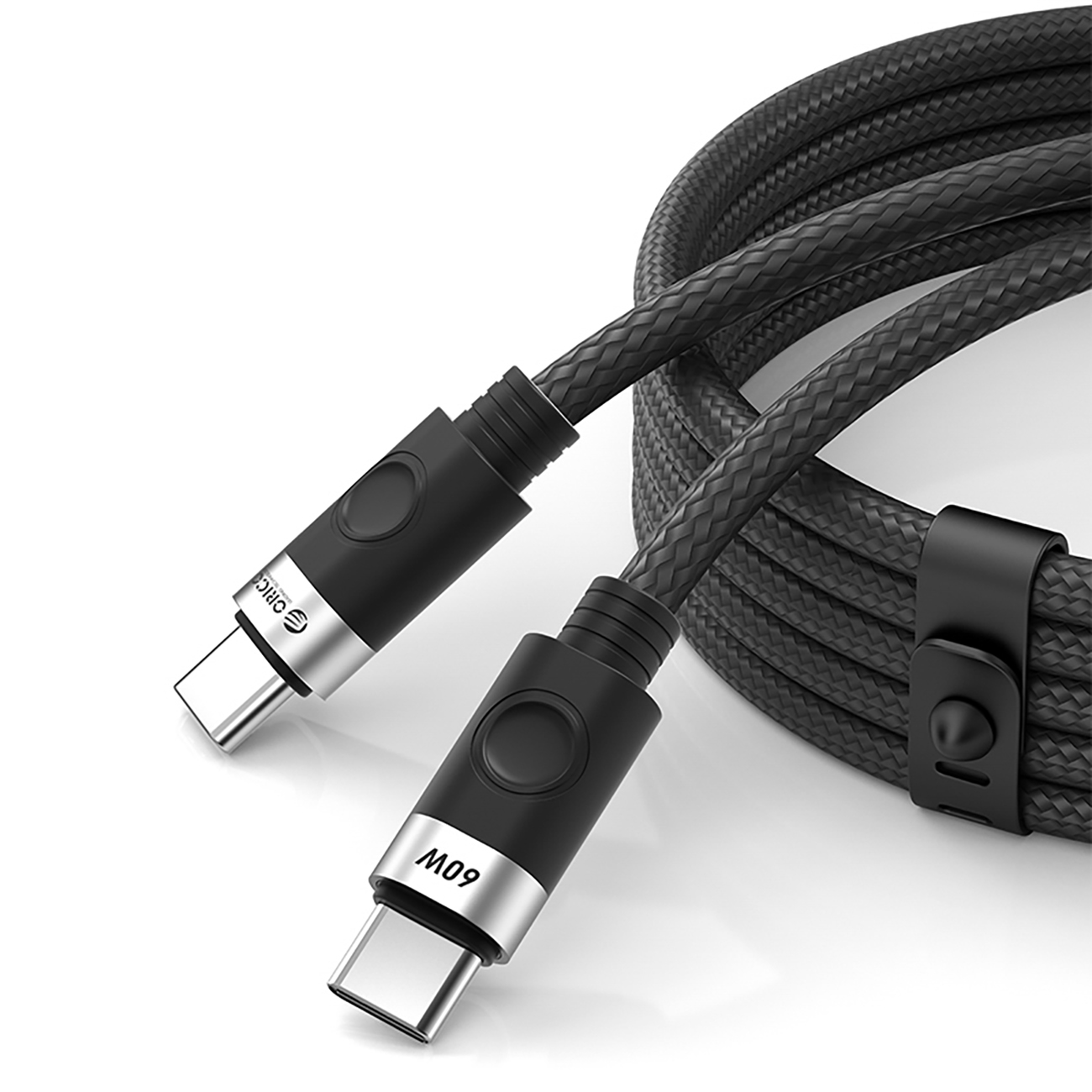 Orico CDX 60W 3A Power Delivery USB-C - USB-C 1m Кабель - черный