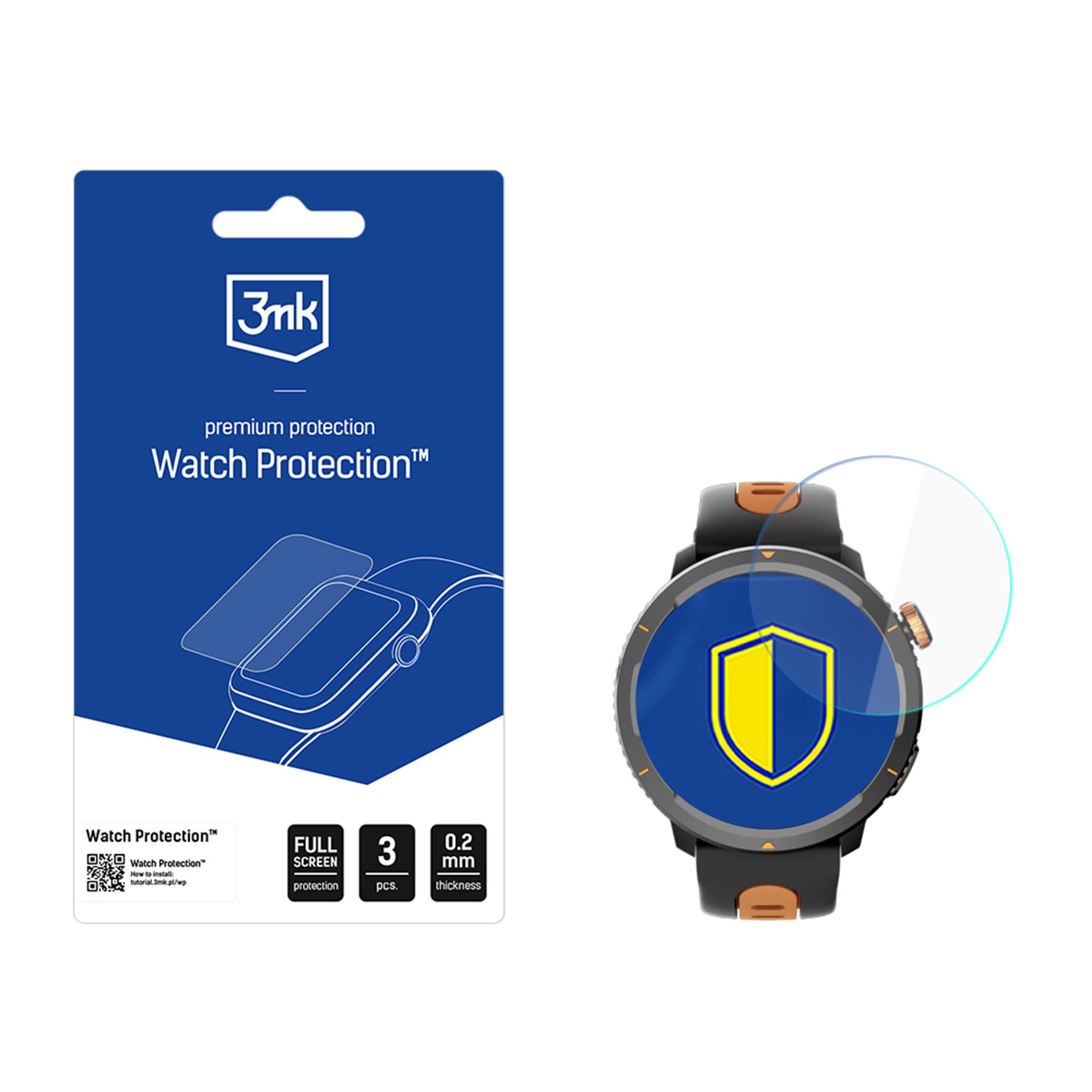 3mk Watch Protection FlexibleGlass гибридное стекло на Hammer Watch 2 Military Edition