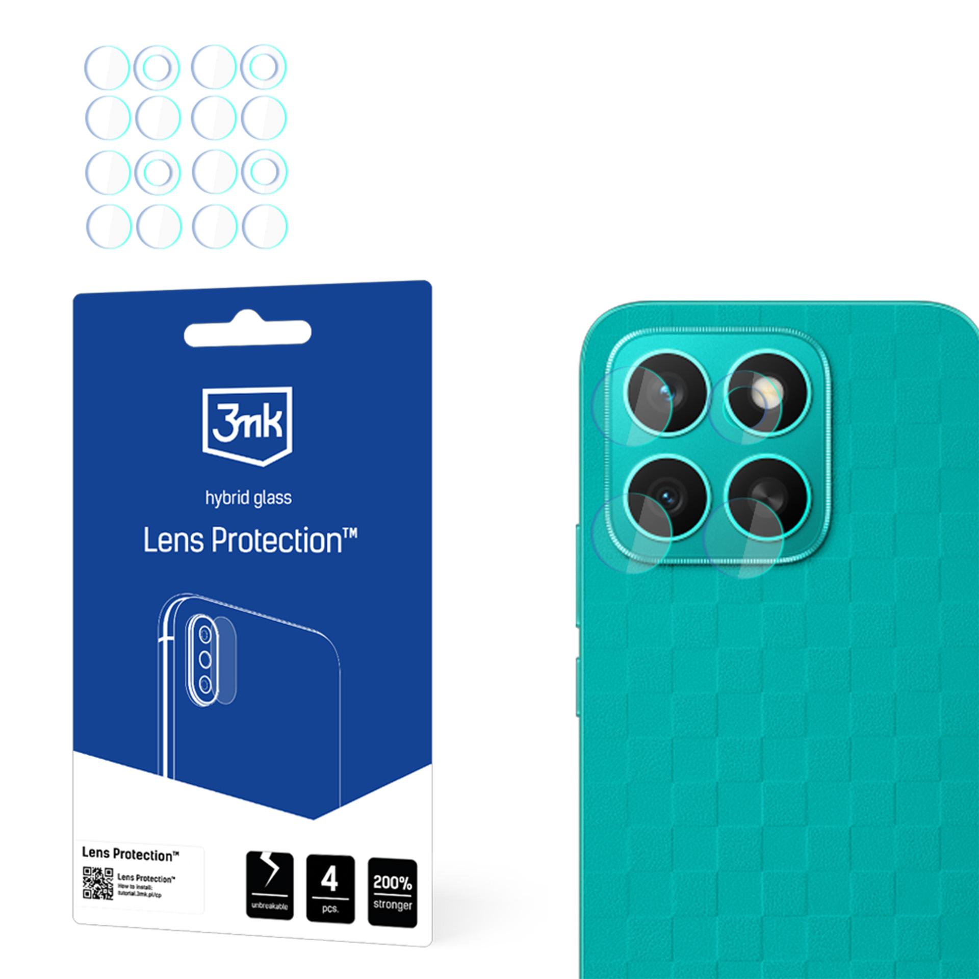 Hybrid Glass for Camera Lens 3mk Lens Protection for Honor X8c