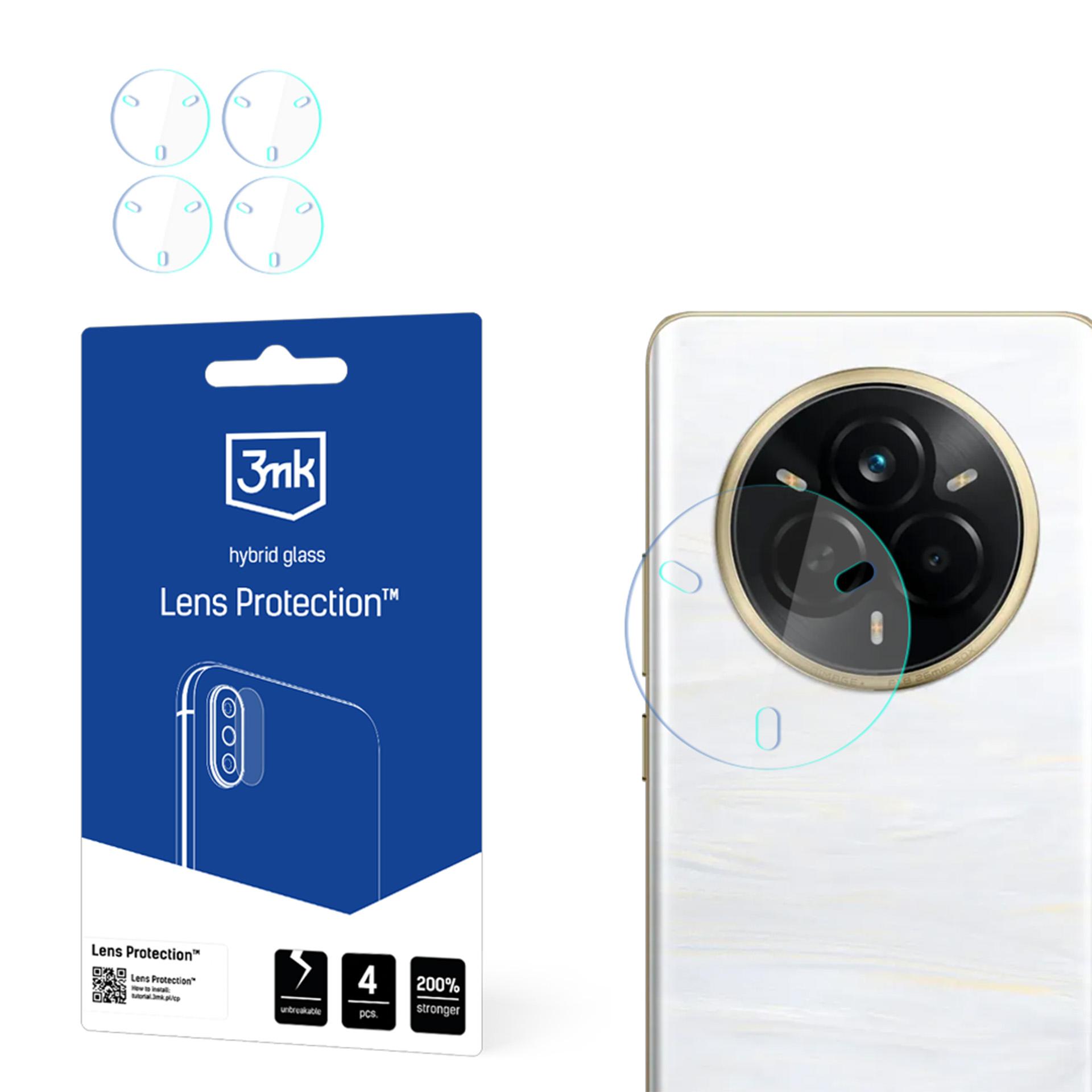 Realme 14 Pro+ 3mk objektyvo apsauga kameros stiklas