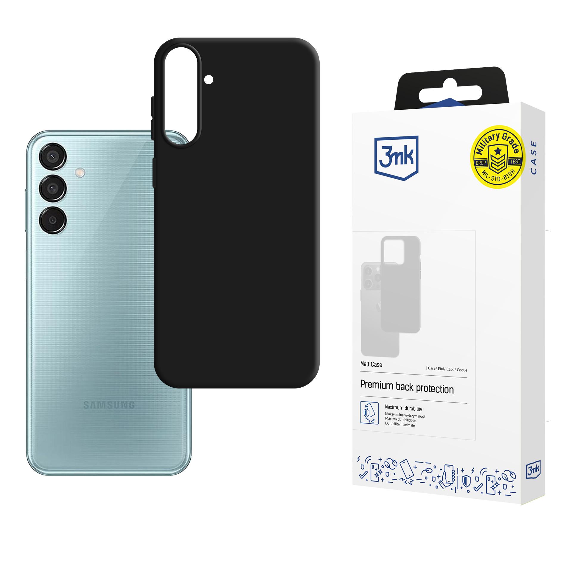 3mk Matt чехол Samsung Galaxy M16 5G - черный