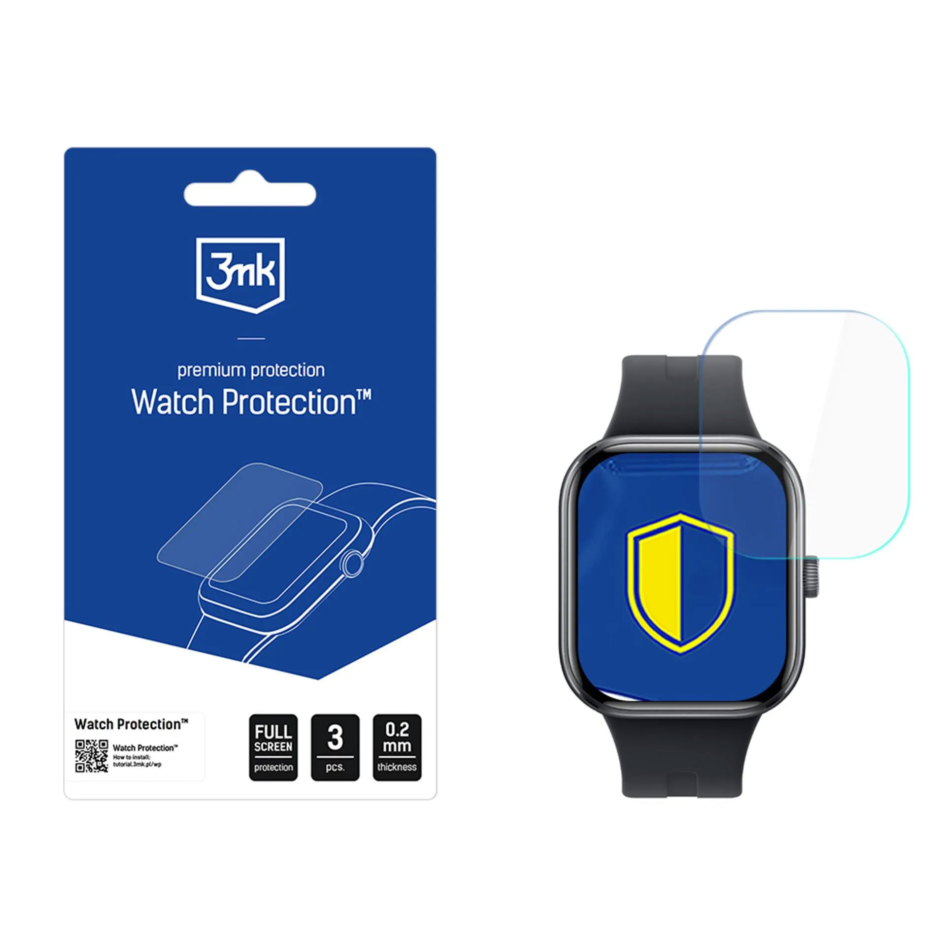 3mk Watch Protection ARC защитная плёнка экрана смарт-часов Xiaomi Redmi Watch 5