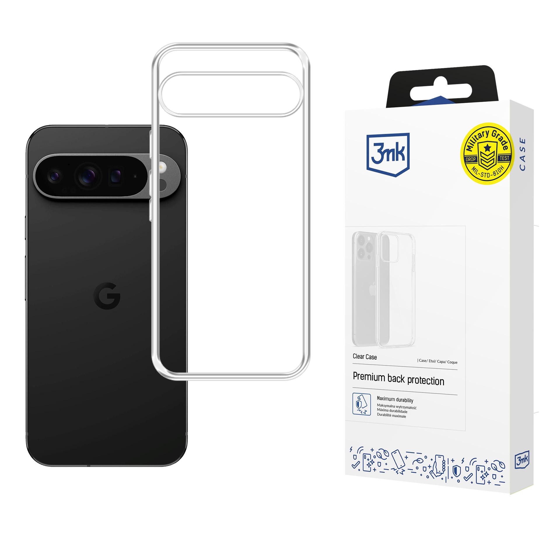 3mk Clear dėklas Google Pixel 10 Pro XL - skaidrus