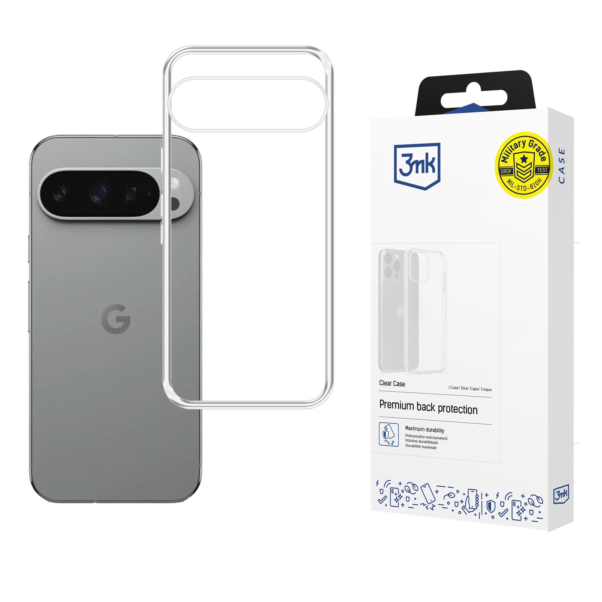 Чехол 3mk Clear для Google Pixel 10 / Google Pixel 10 Pro - прозрачный
