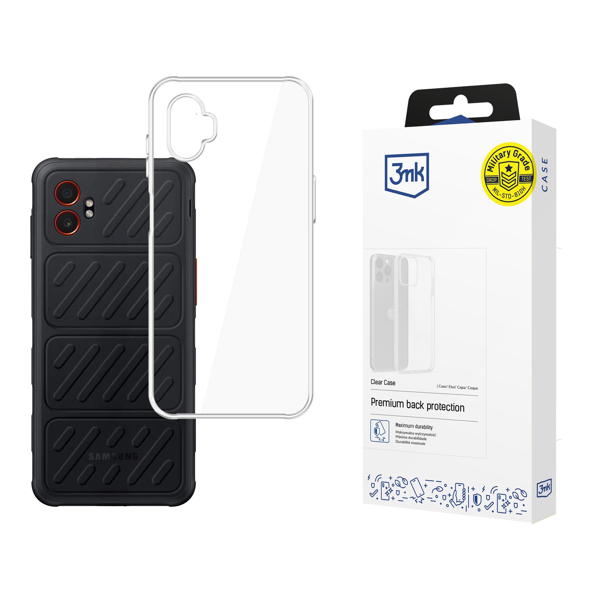 Чехол 3mk Clear Case 1,2 мм для Samsung G766 Xcover7 Pro