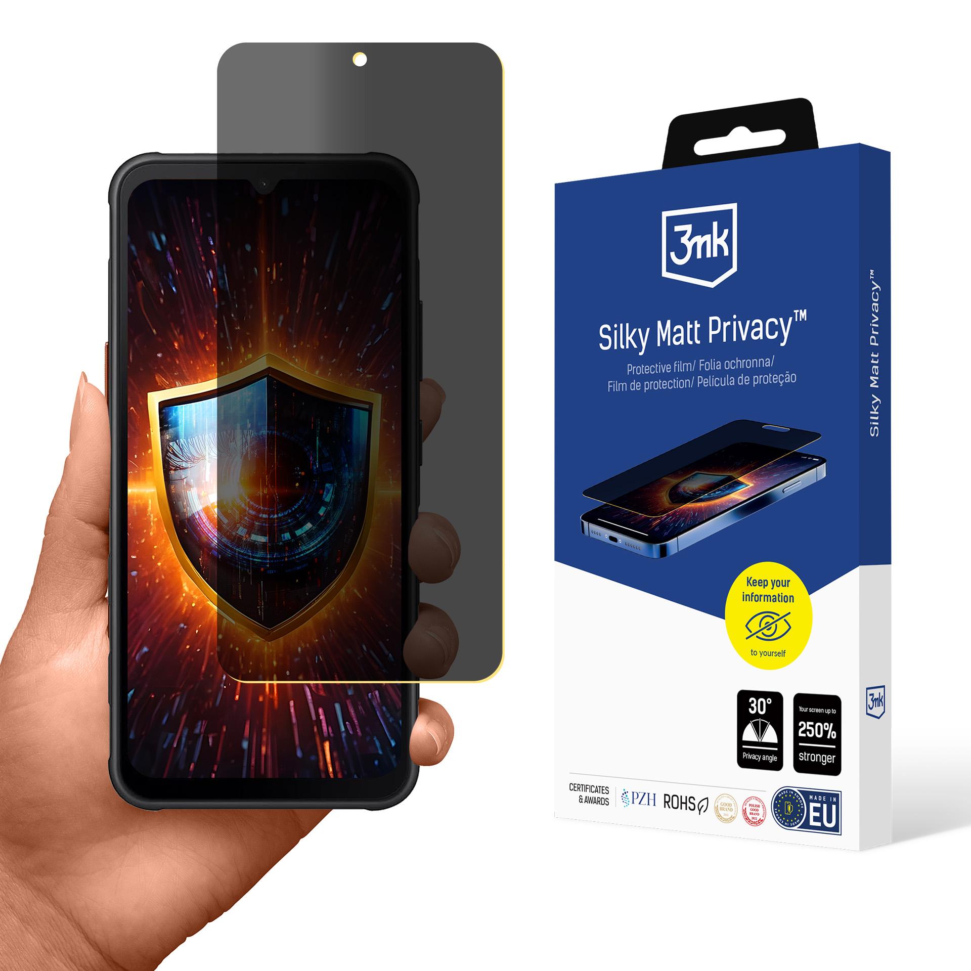 3mk Silky Matt Privacy защитное стекло экрана Samsung Galaxy XCover 7 Pro
