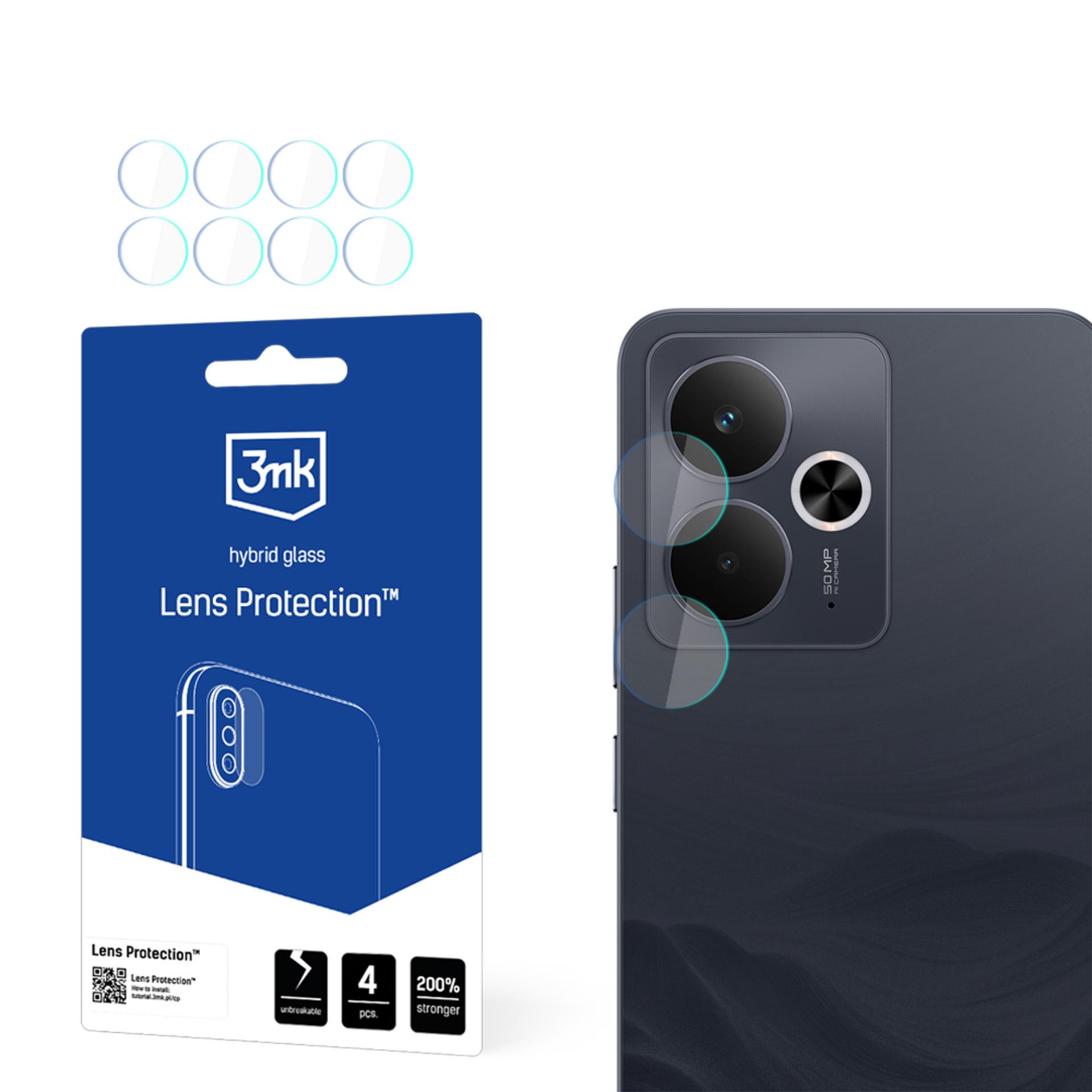3mk objektyvo apsauga hibridinis stiklas Realme 14 5G / 14T 5G kameros objektyvas