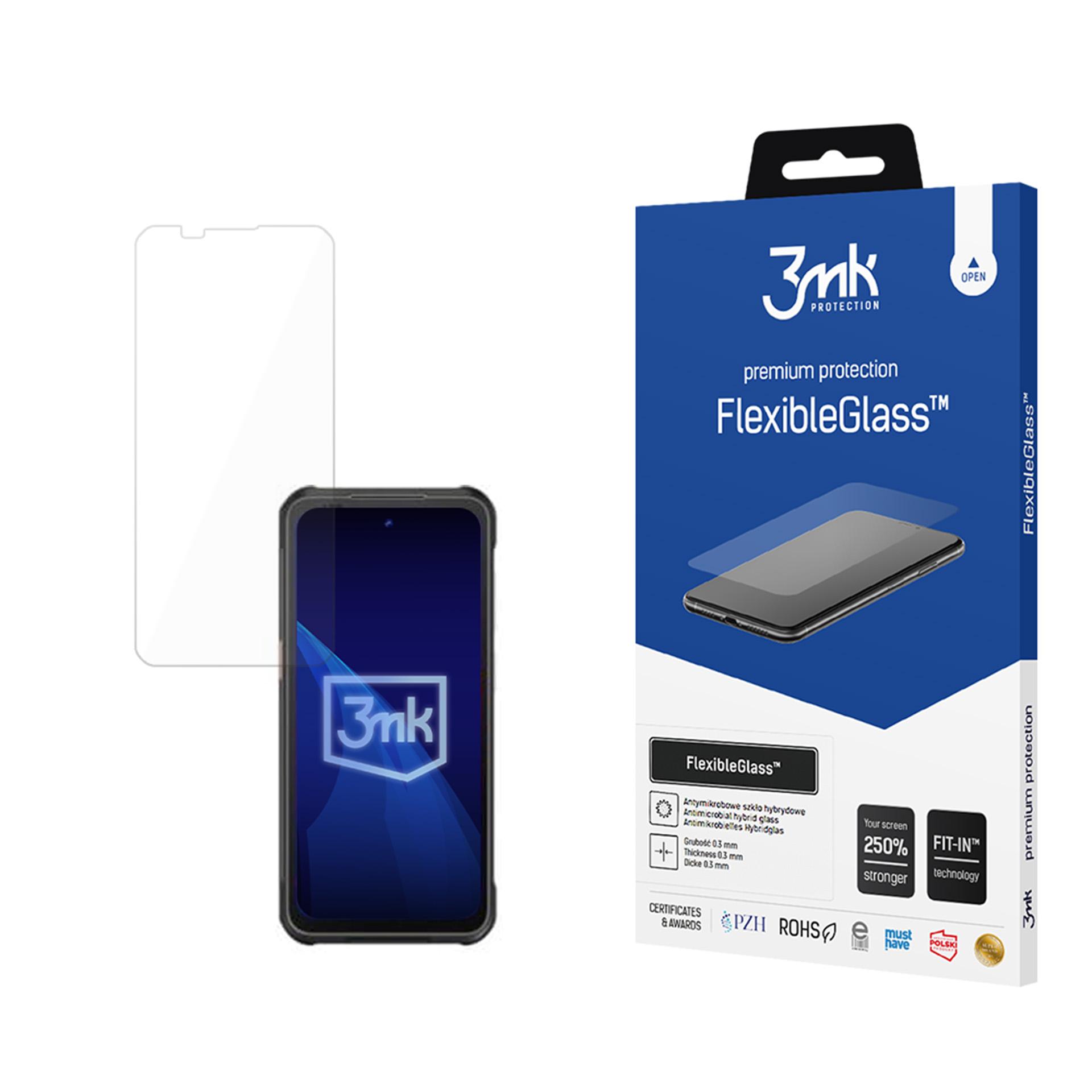 Hibridinis stiklas 3mk FlexibleGlass Rugged Phones P10
